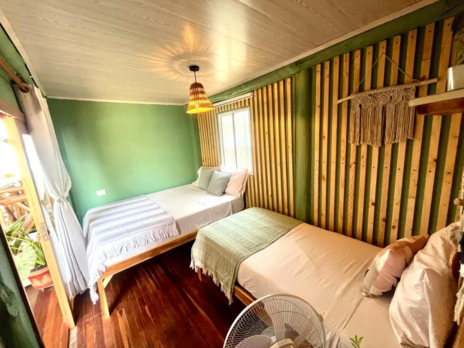 Bed in Thani Ecobeach Barú