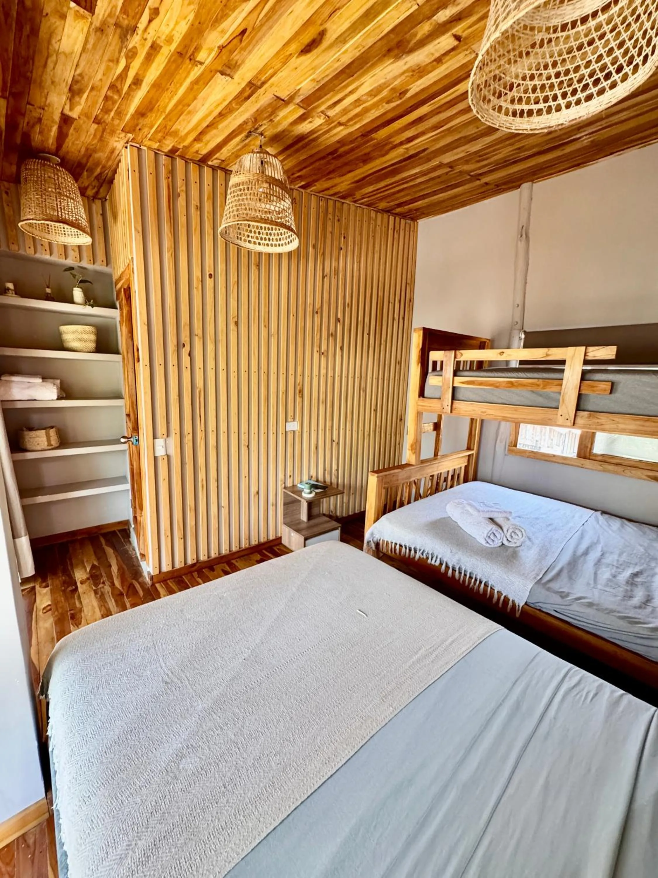 Bed in Thani Ecobeach Barú