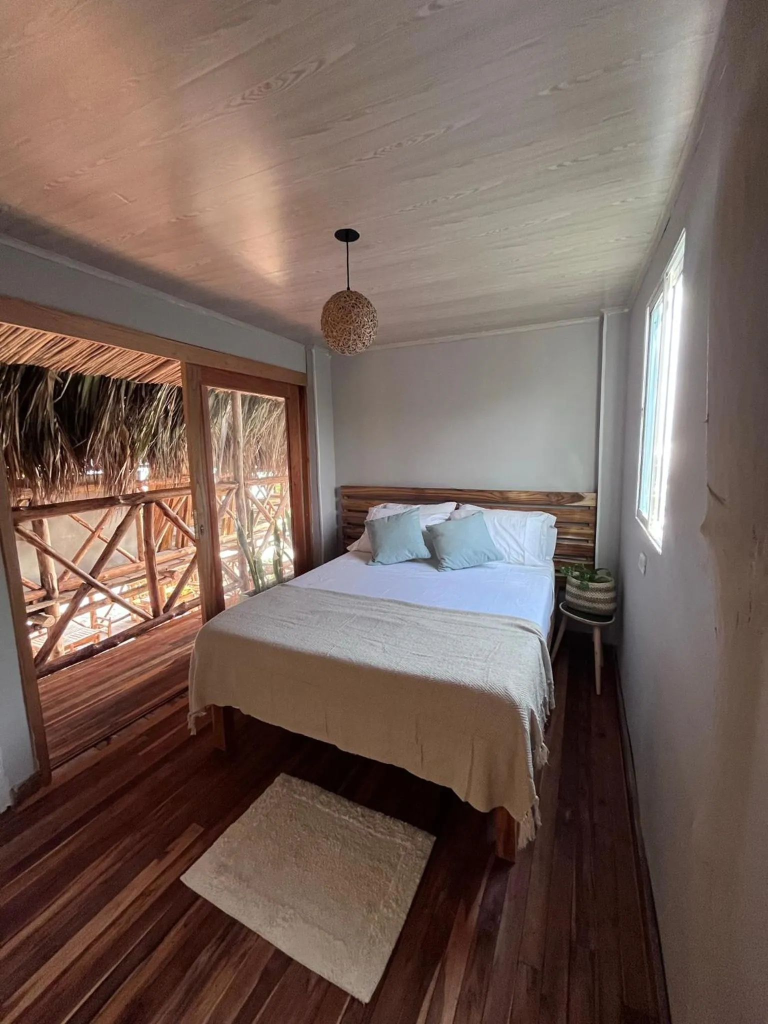 Bed in Thani Ecobeach Barú