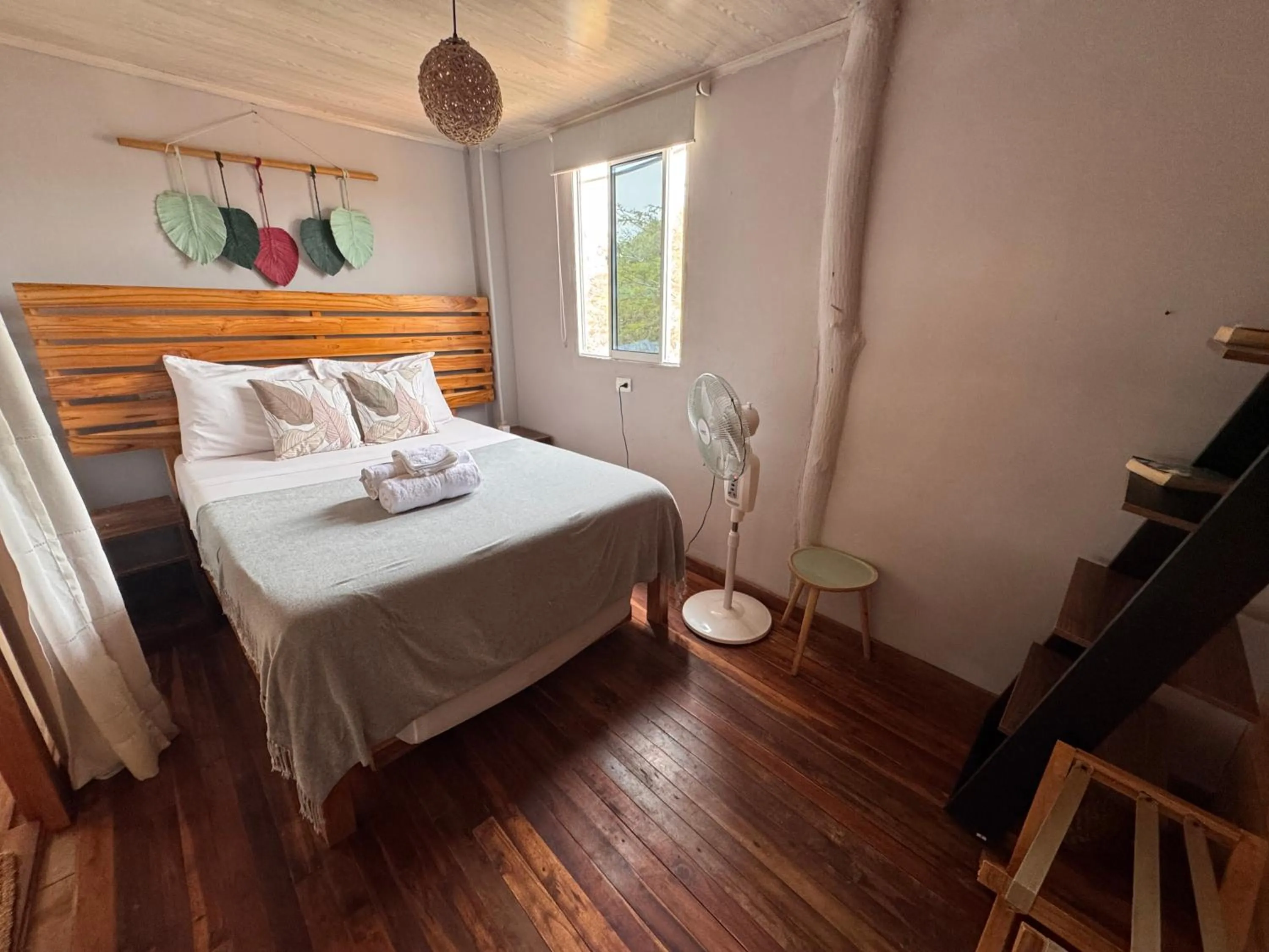 Bed in Thani Ecobeach Barú