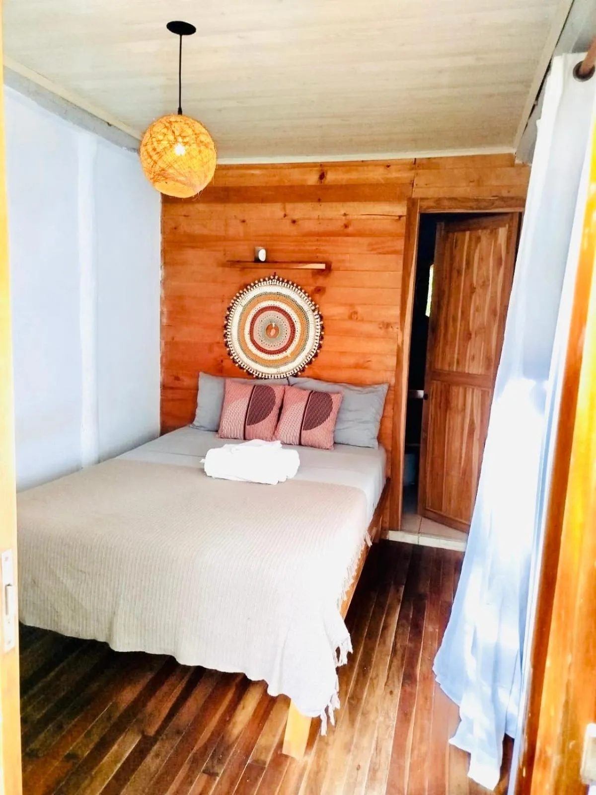 Bed in Thani Ecobeach Barú