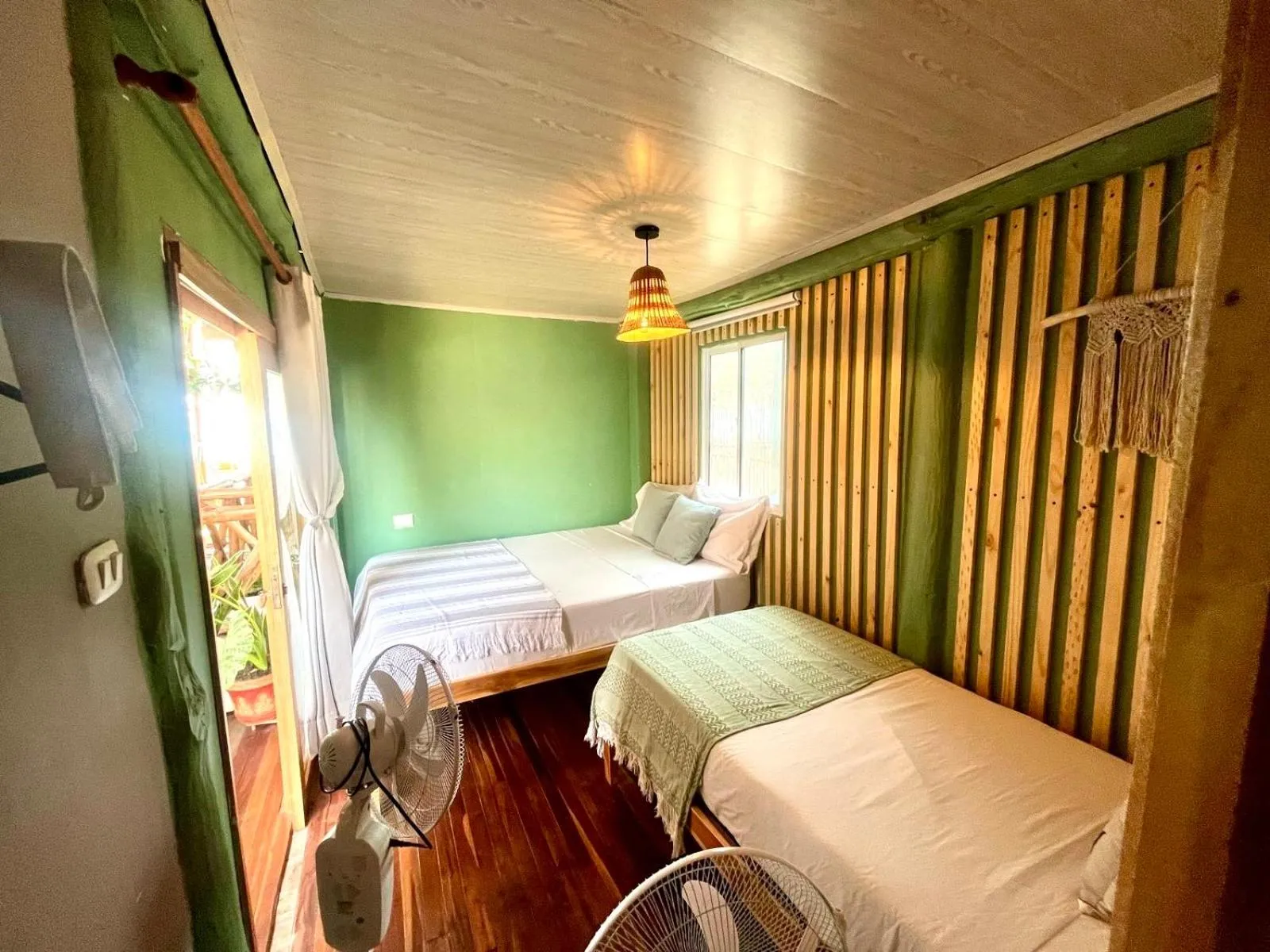 Bed in Thani Ecobeach Barú