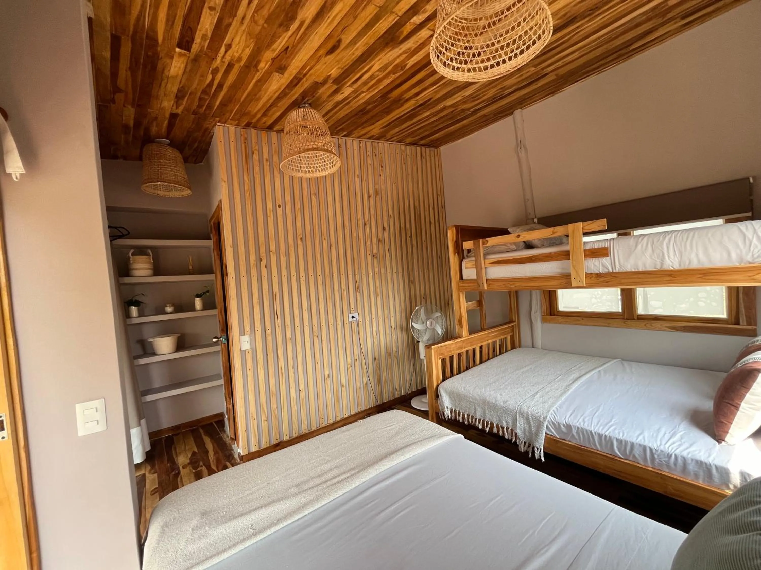Bed in Thani Ecobeach Barú