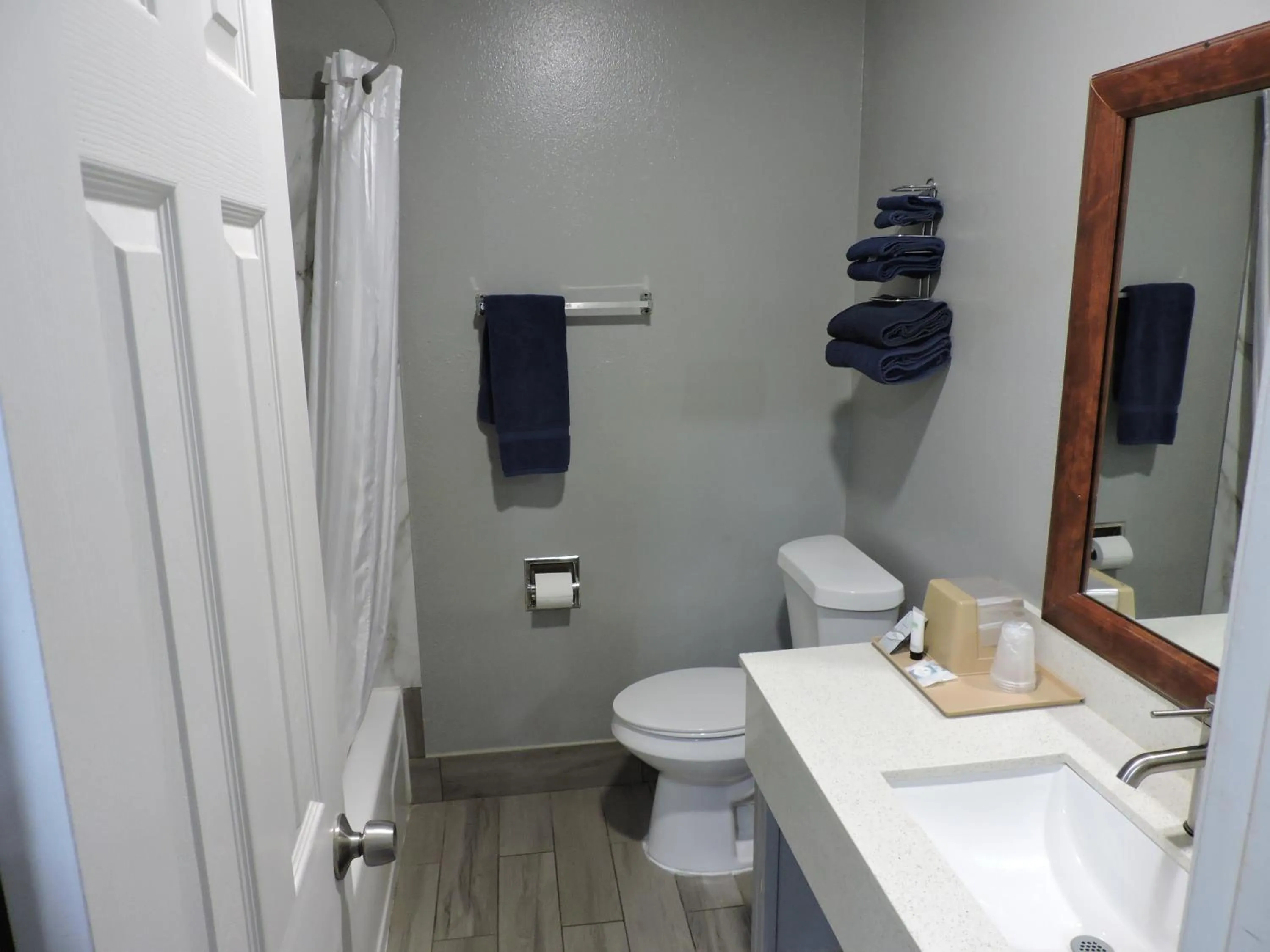 Shower in Coachman's Inn & Suites