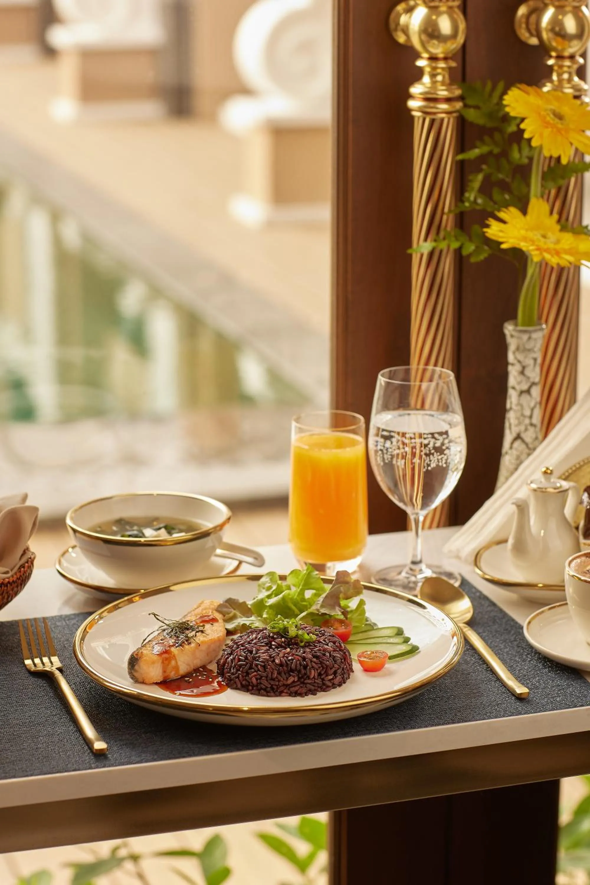 Breakfast in CHINO@NIMMAN Luxury Boutique Hotel