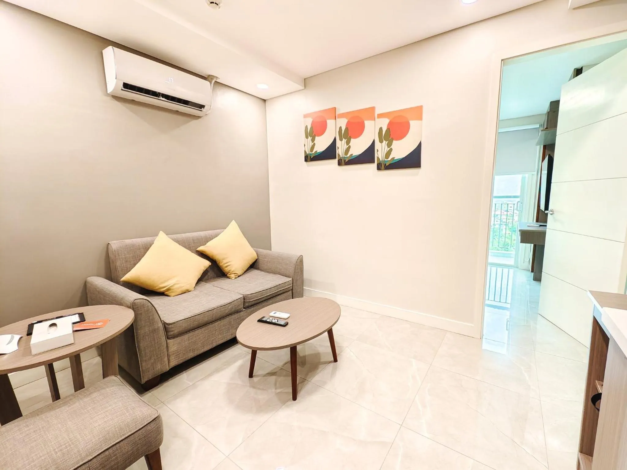 Living room in Hayat Sky Towers