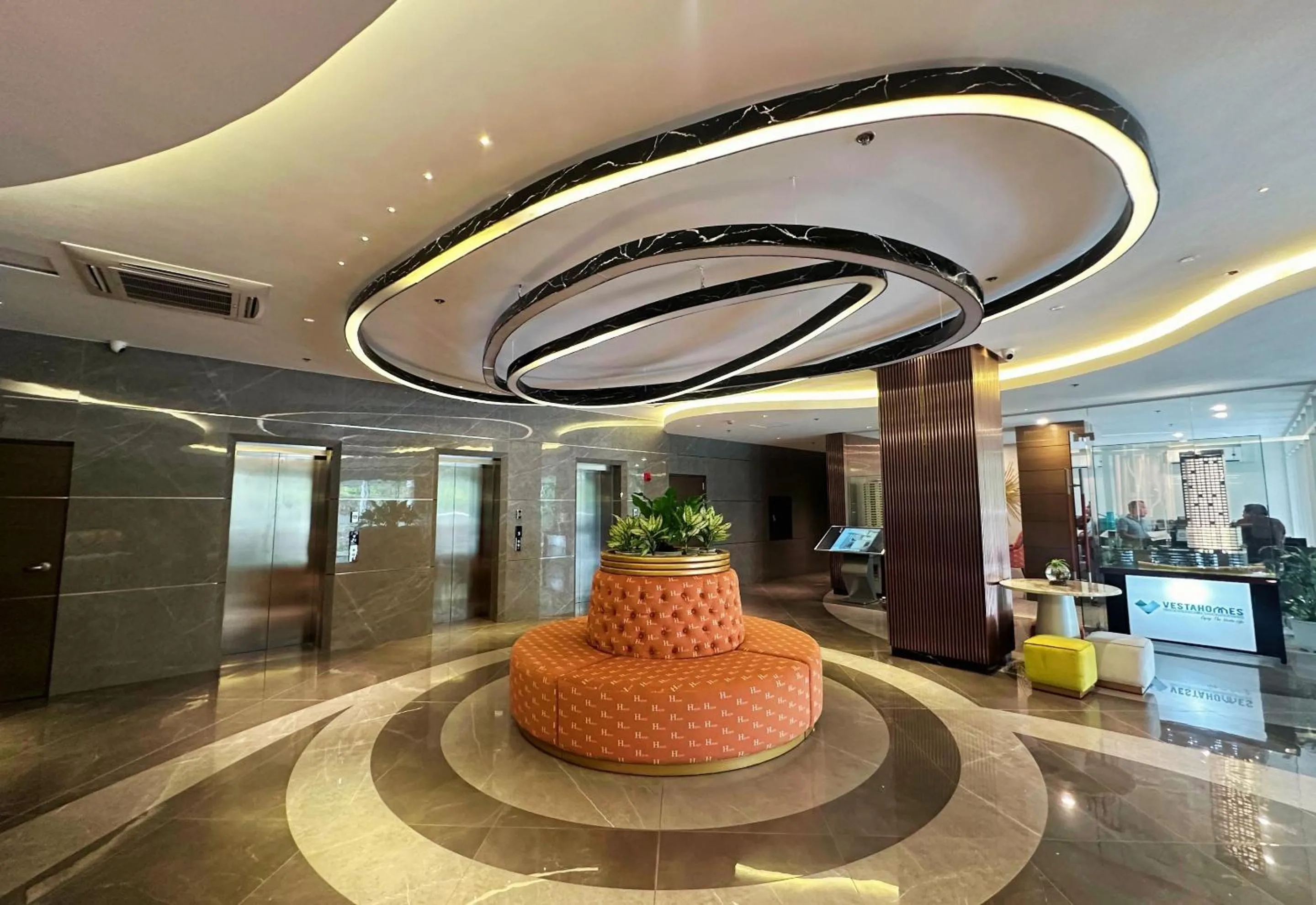 Lobby or reception in Hayat Sky Towers