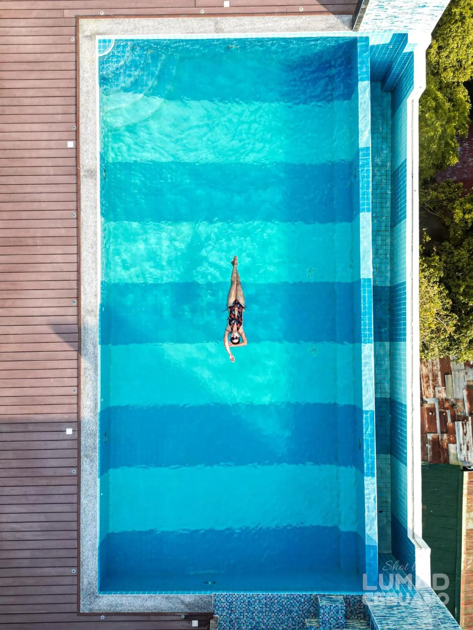 Swimming pool in Hayat Sky Towers