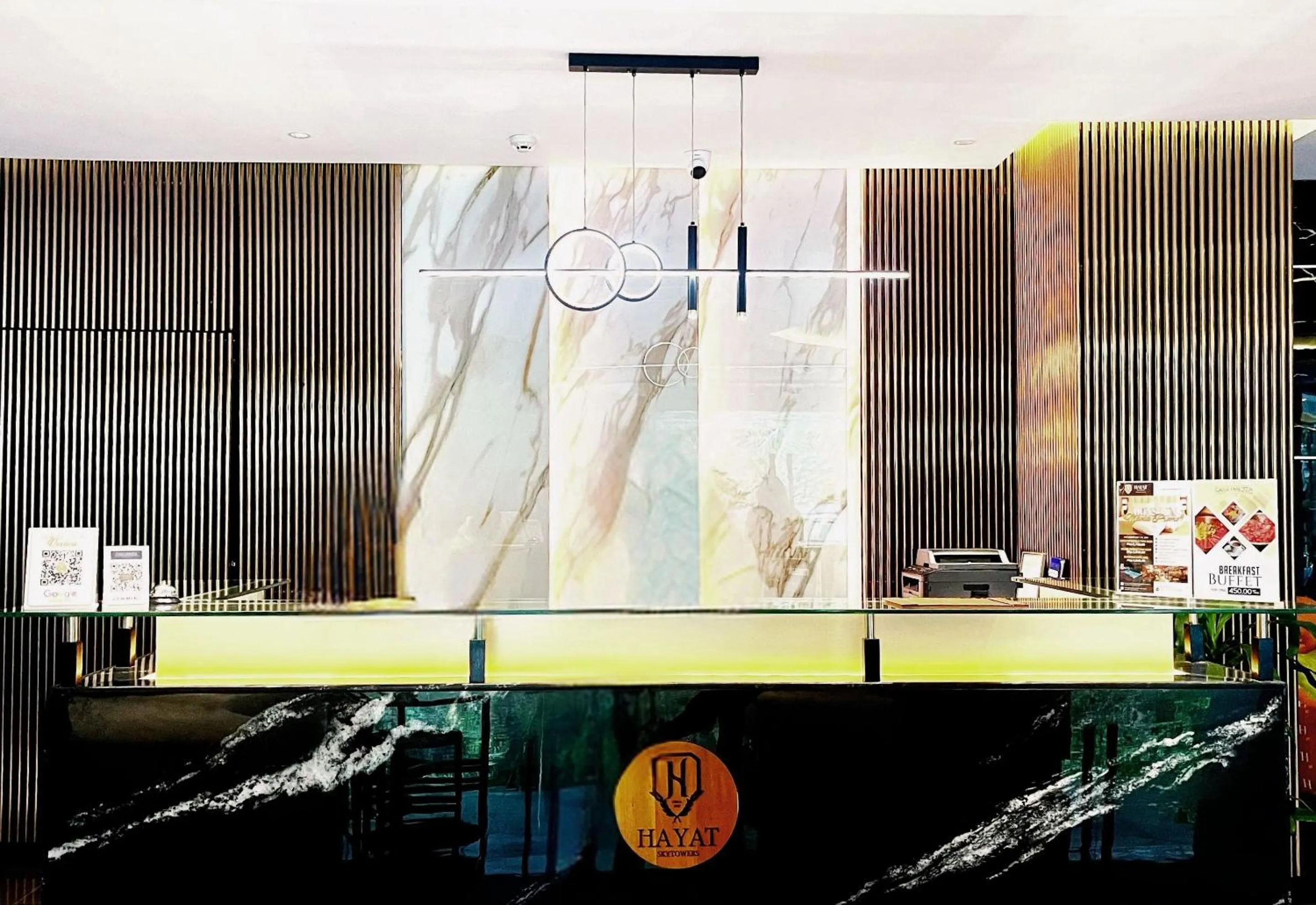 Lobby or reception in Hayat Sky Towers