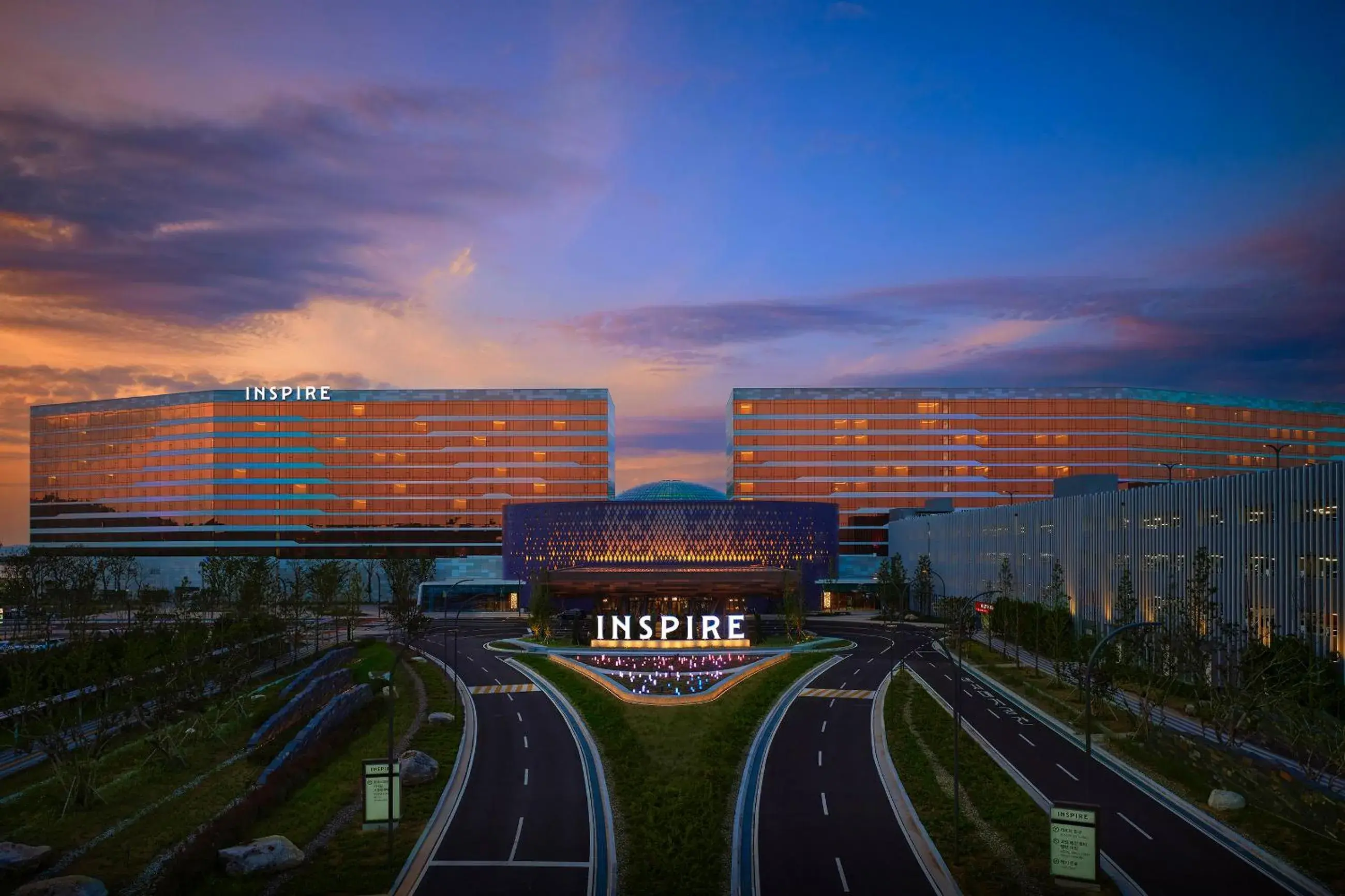 Property building in INSPIRE Entertainment Resort Property building in INSPIRE Entertainment Resort