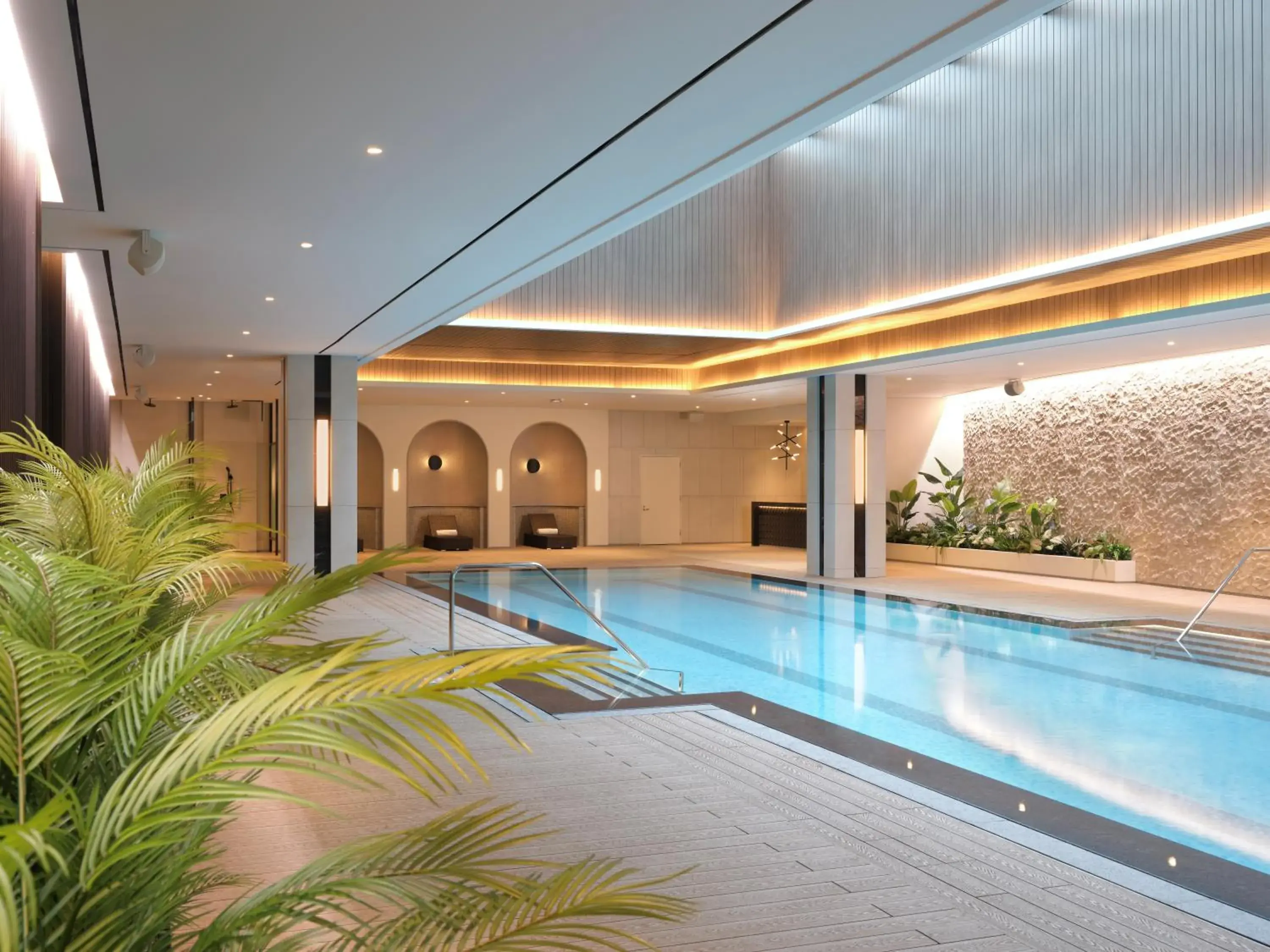 Swimming pool in INSPIRE Entertainment Resort Swimming pool in INSPIRE Entertainment Resort