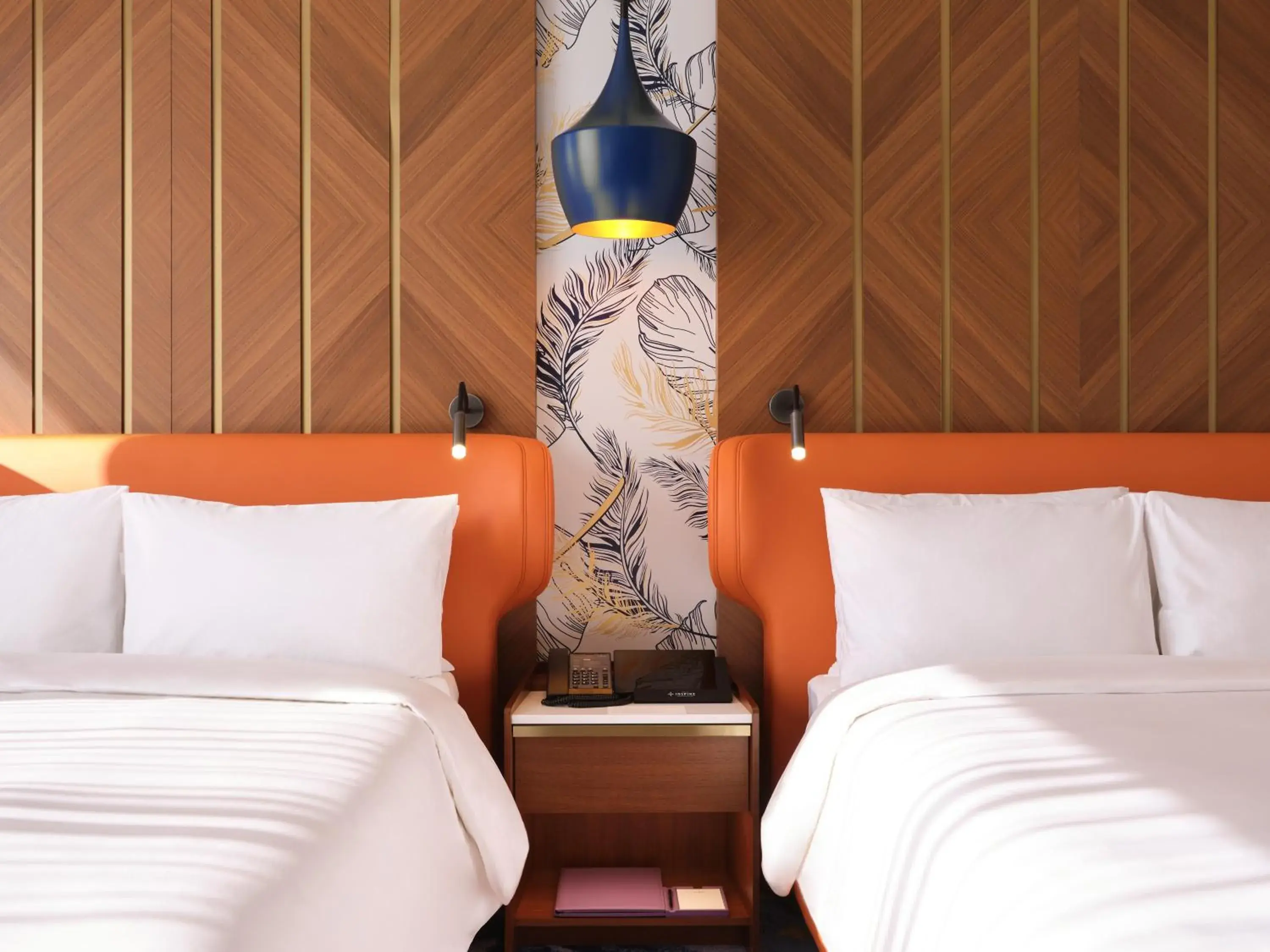 Bed in INSPIRE Entertainment Resort Bed in INSPIRE Entertainment Resort