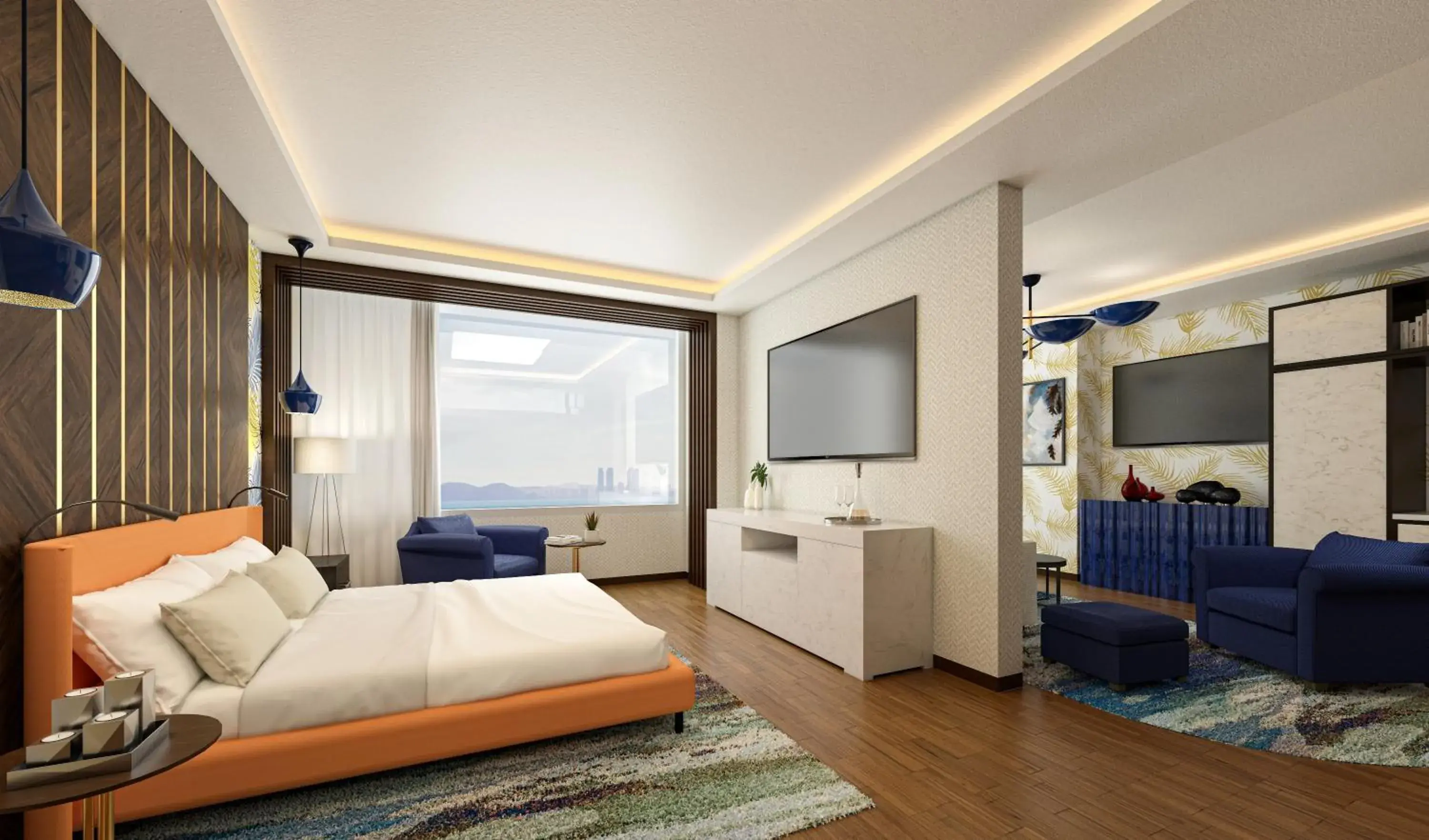 Bedroom, Bed in INSPIRE Entertainment Resort Bedroom, Bed in INSPIRE Entertainment Resort