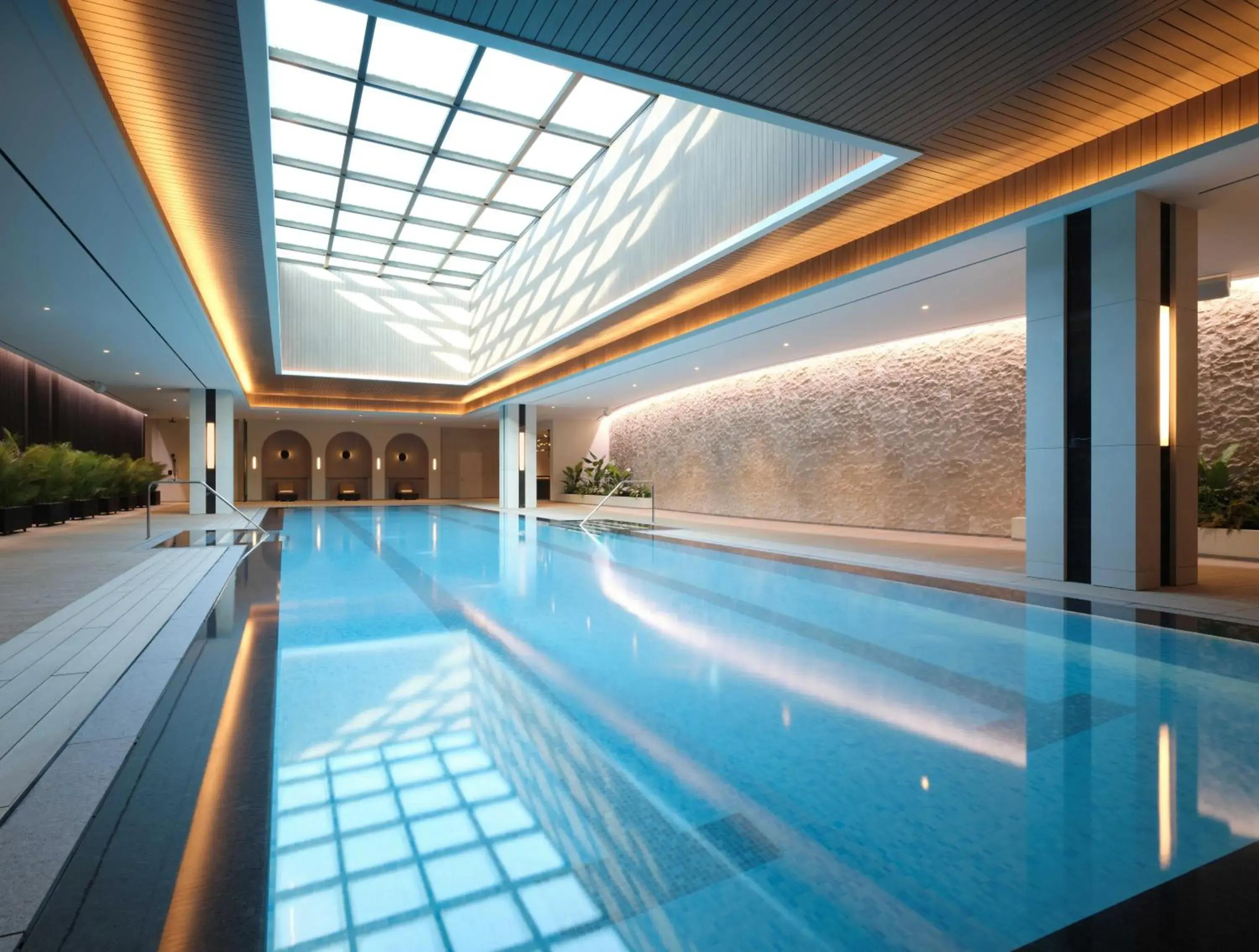 Swimming pool in INSPIRE Entertainment Resort Swimming pool in INSPIRE Entertainment Resort