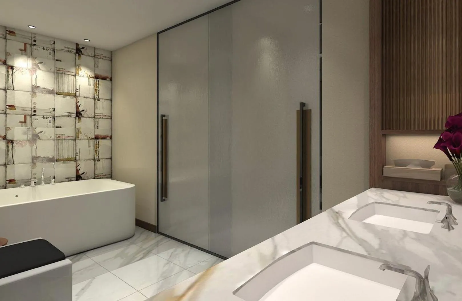 Bathroom, Bed in INSPIRE Entertainment Resort