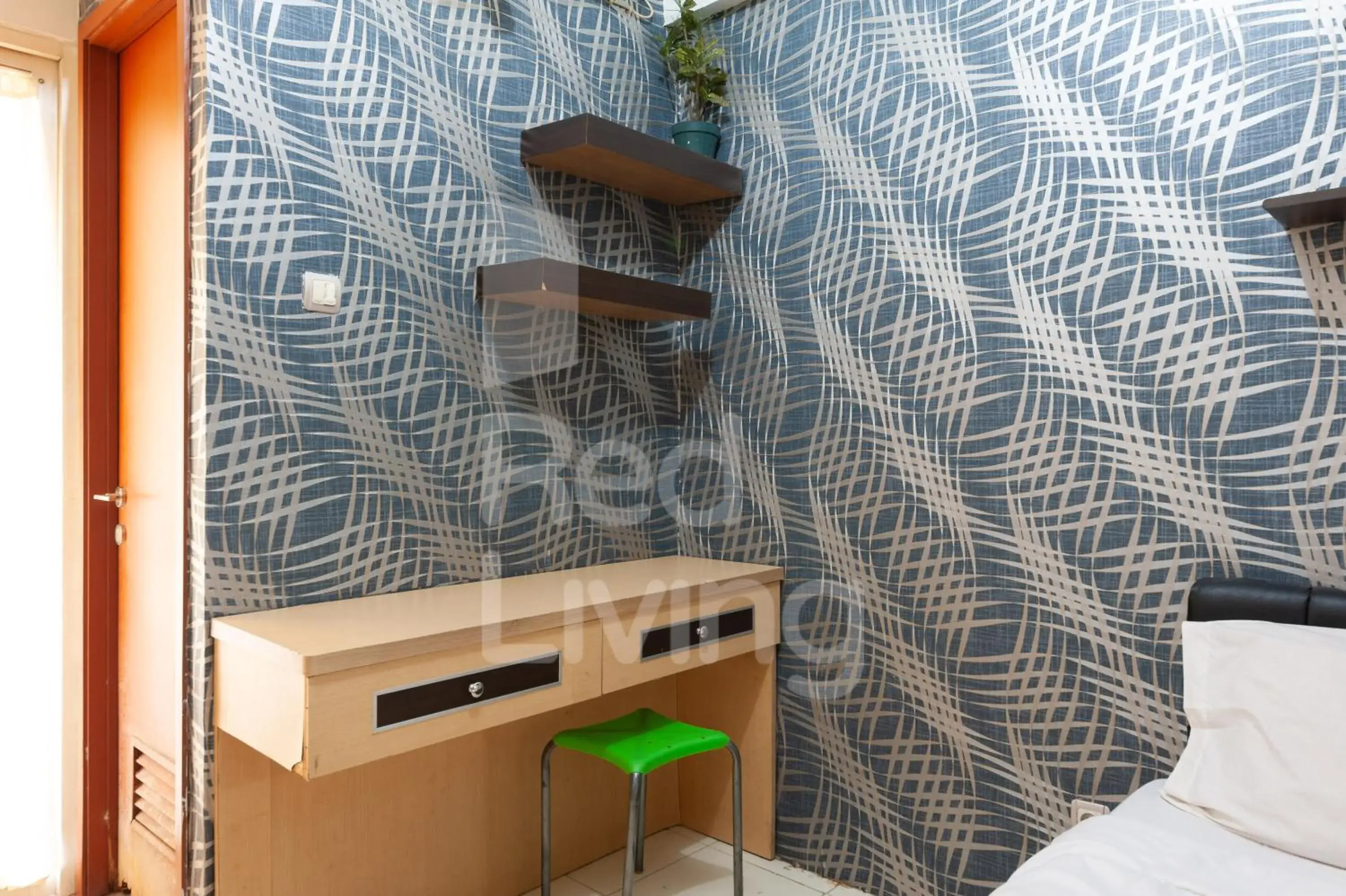 Bedroom in RedLiving Apartemen Green Lake View Ciputat - Aurora Rooms Bedroom in RedLiving Apartemen Green Lake View Ciputat - Aurora Rooms