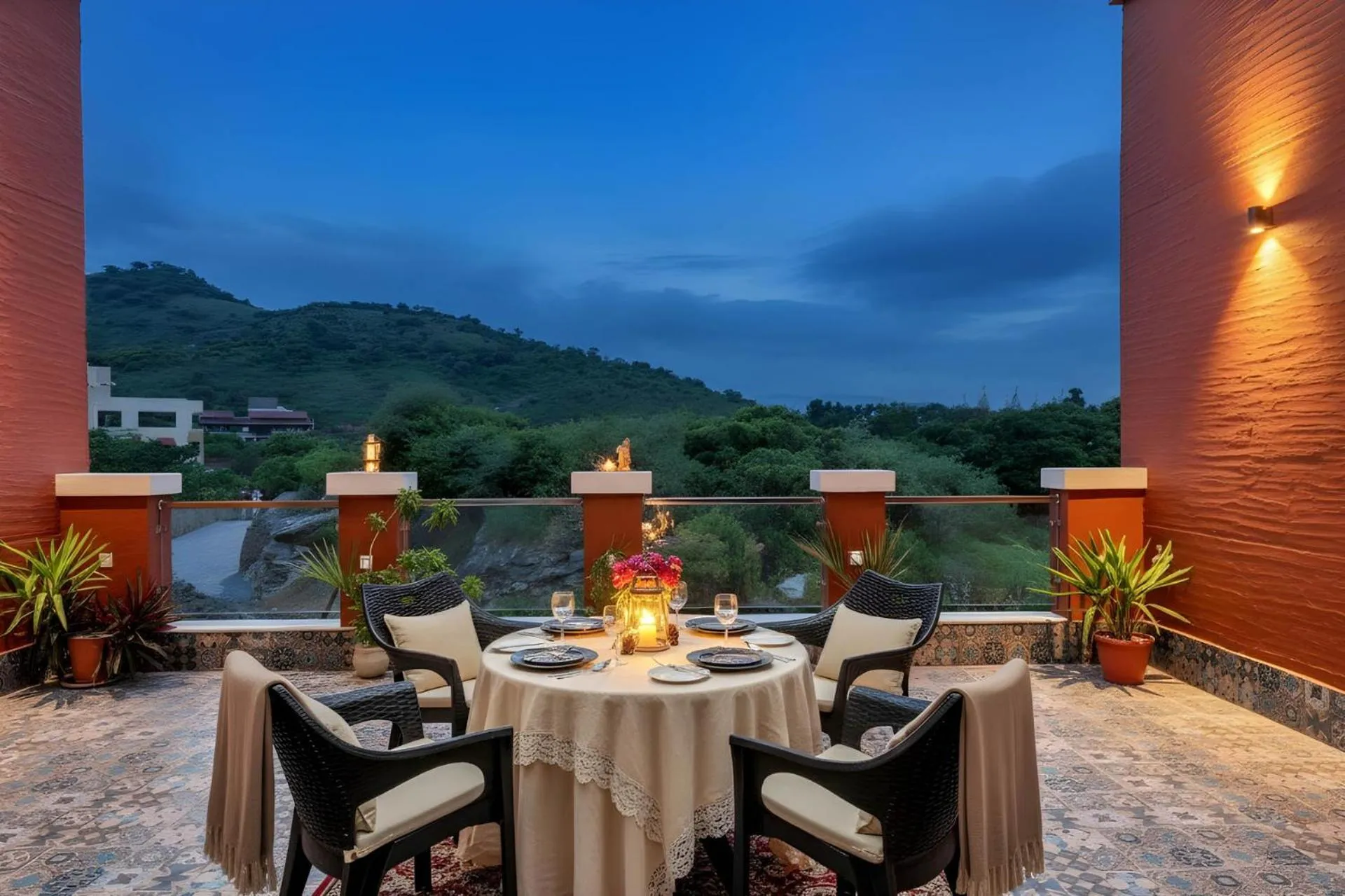 StayVista's Tryst with Valleys - Hill-View Villa with Private Pool, Jacuzzi & Games Room