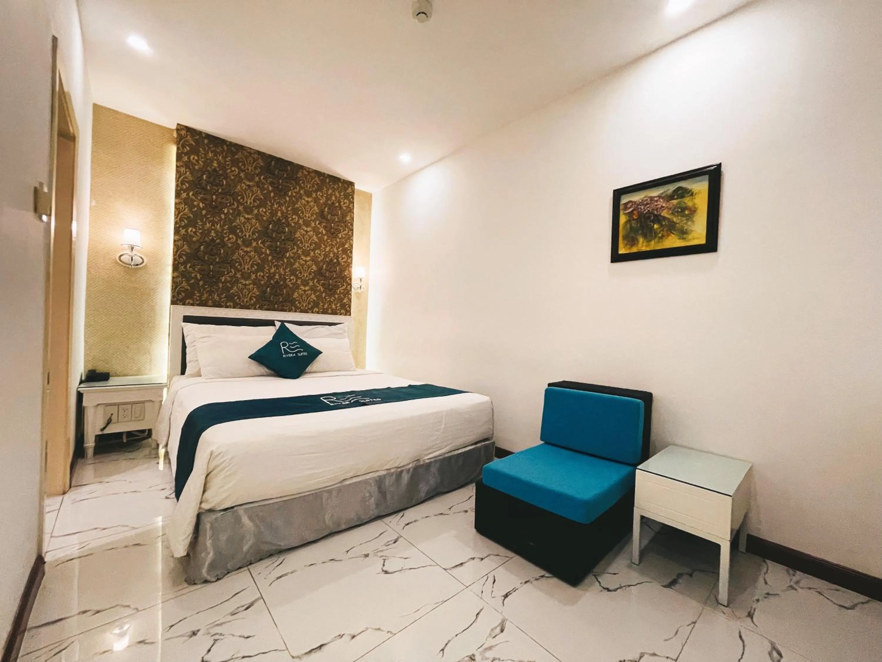 Bed in Rivera Boutique Hotel