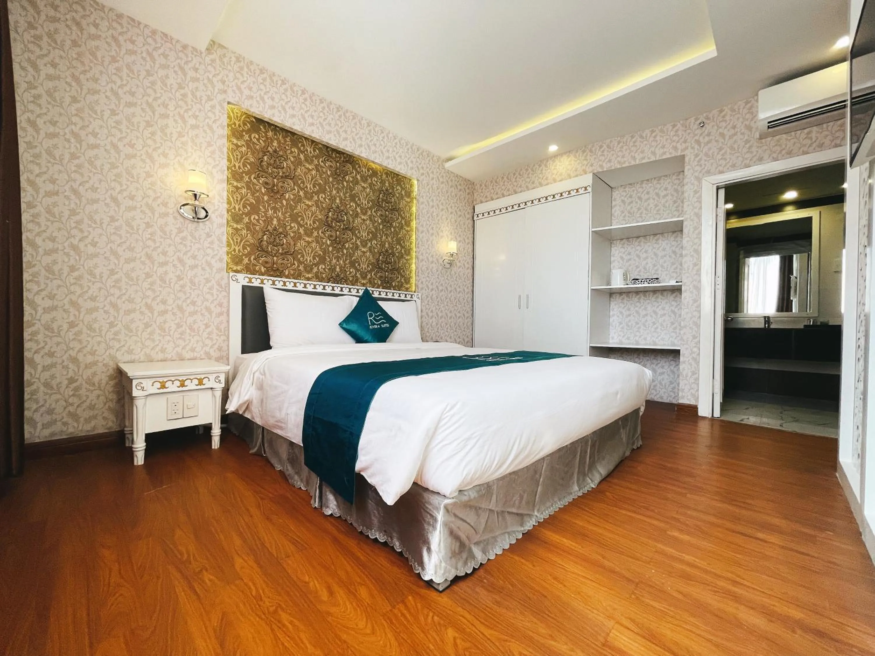 Bed in Rivera Boutique Hotel