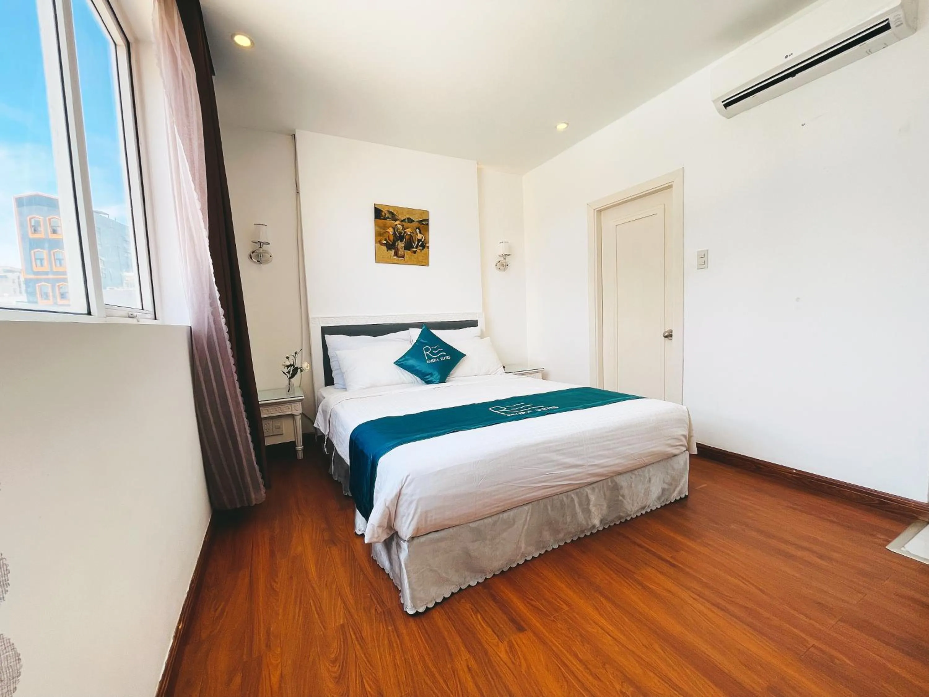 Bed in Rivera Boutique Hotel