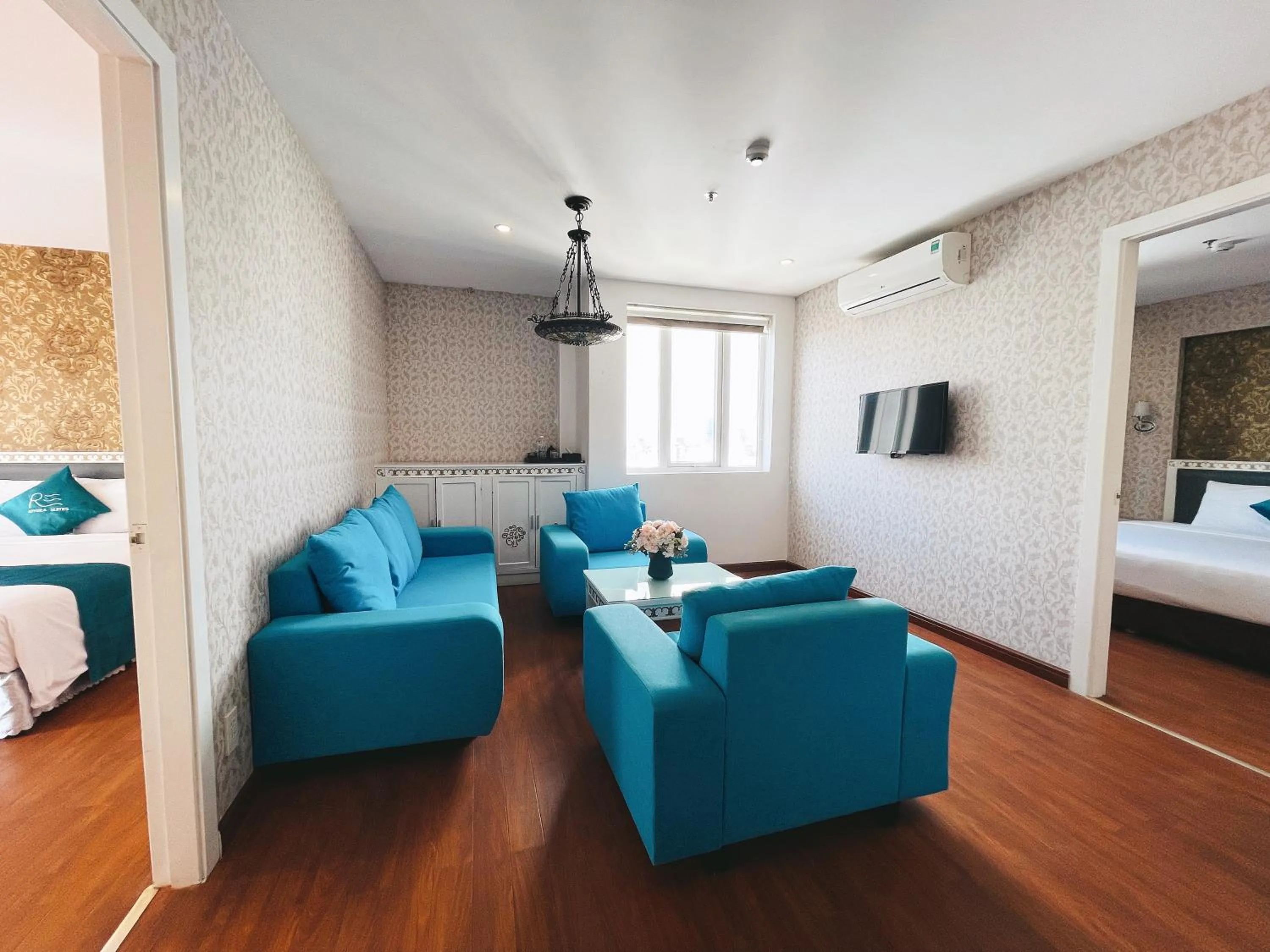 Bed in Rivera Boutique Hotel