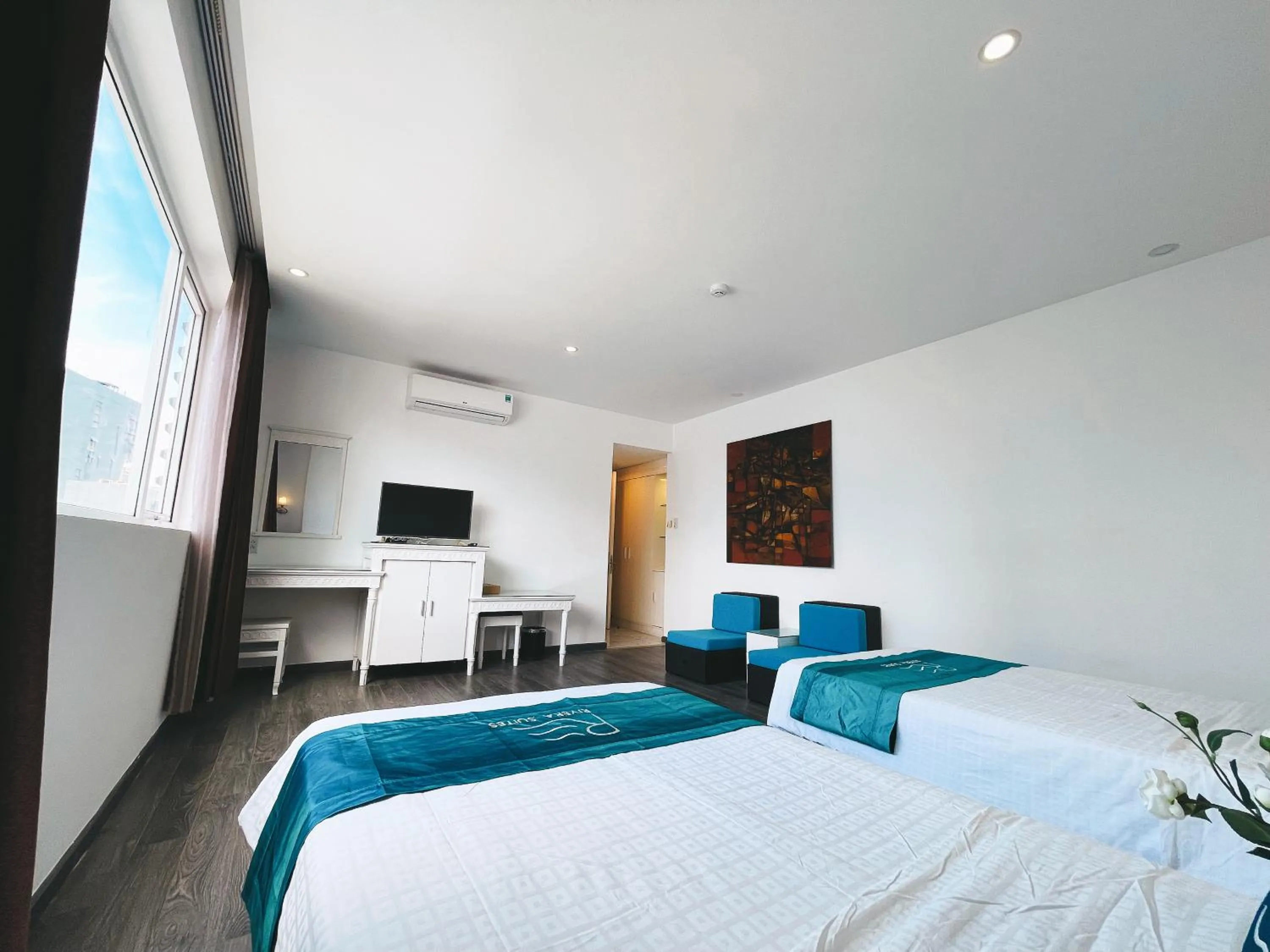 Bed in Rivera Boutique Hotel