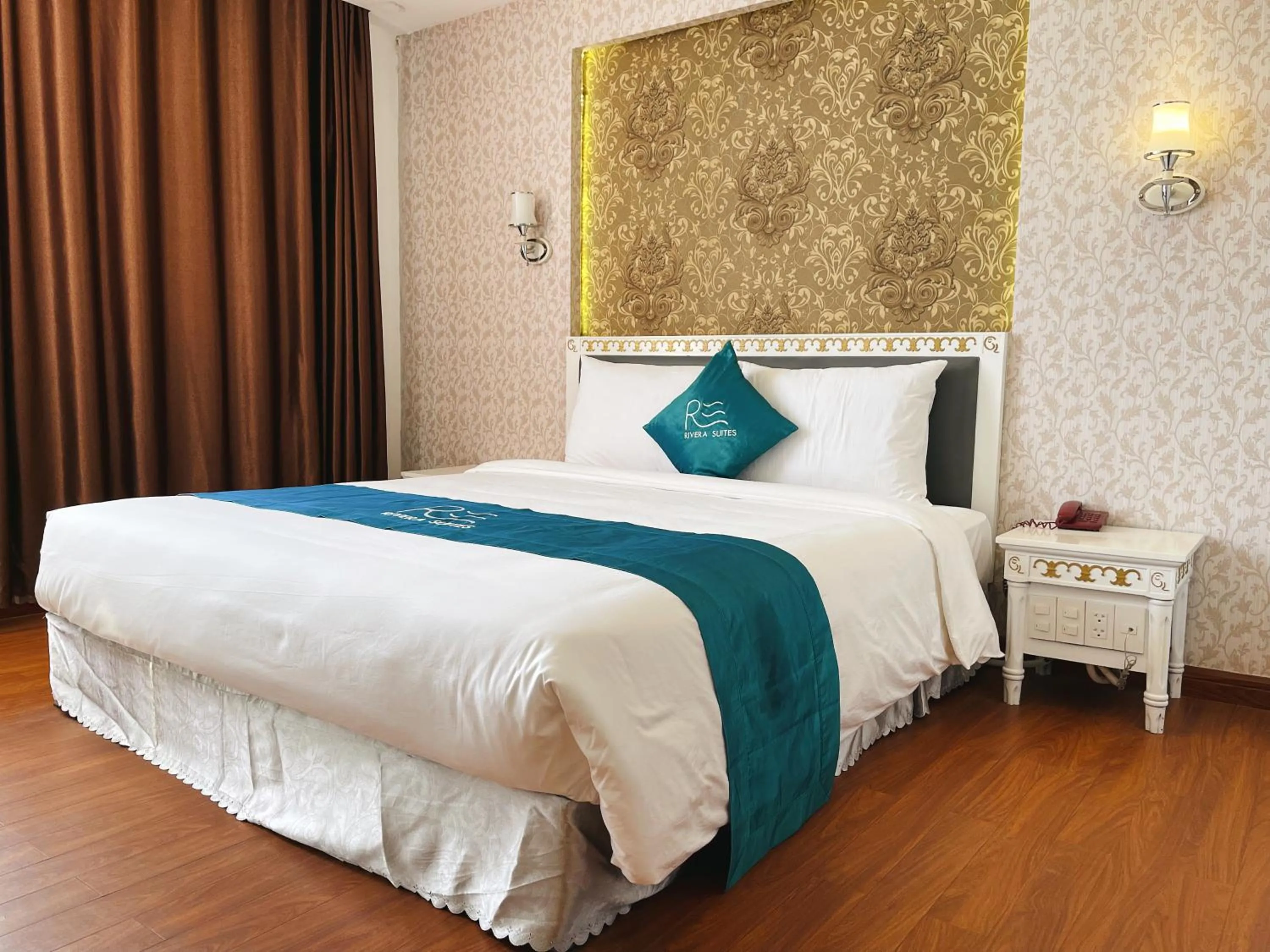 Bed in Rivera Boutique Hotel