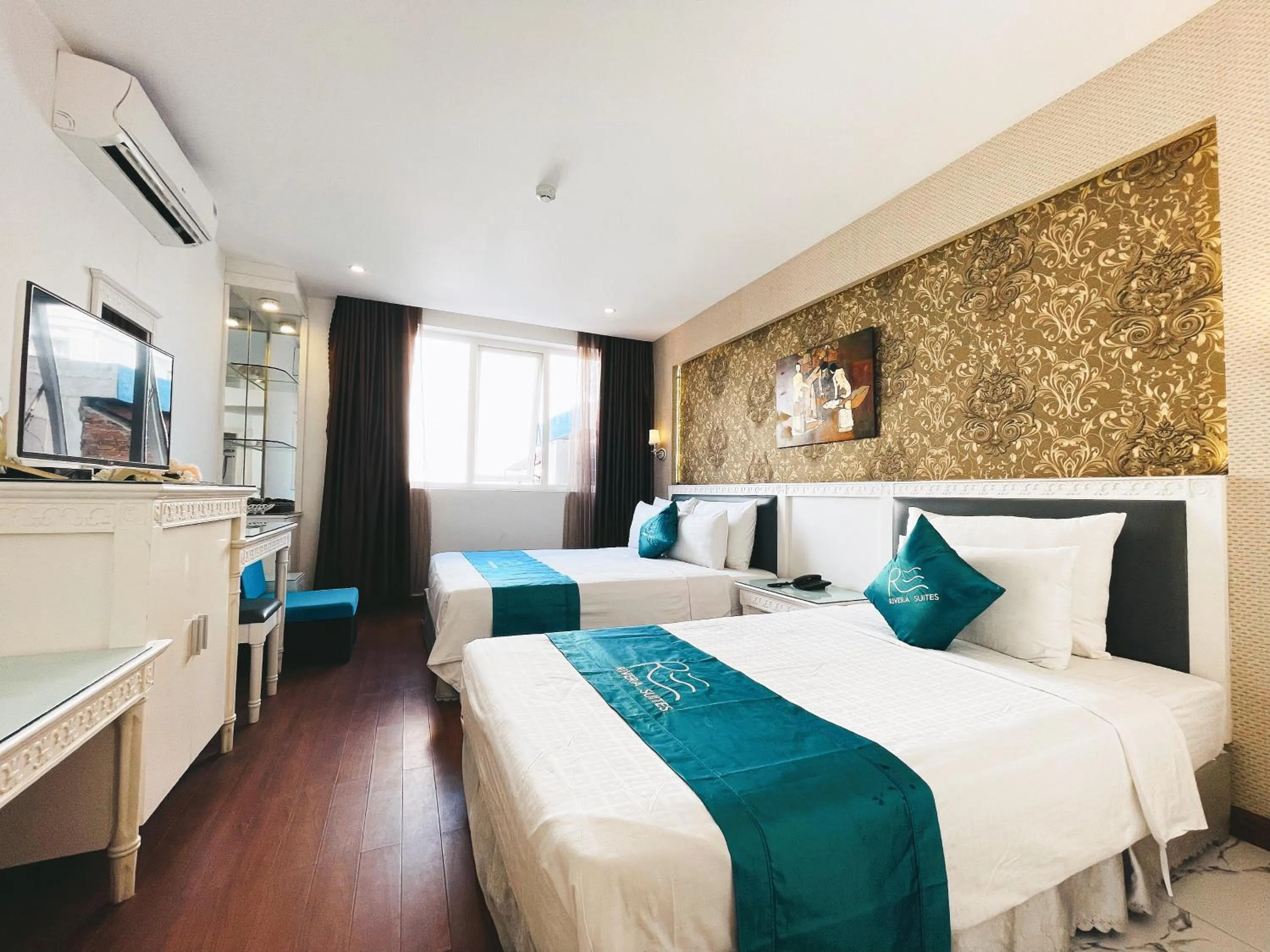 Bed in Rivera Boutique Hotel