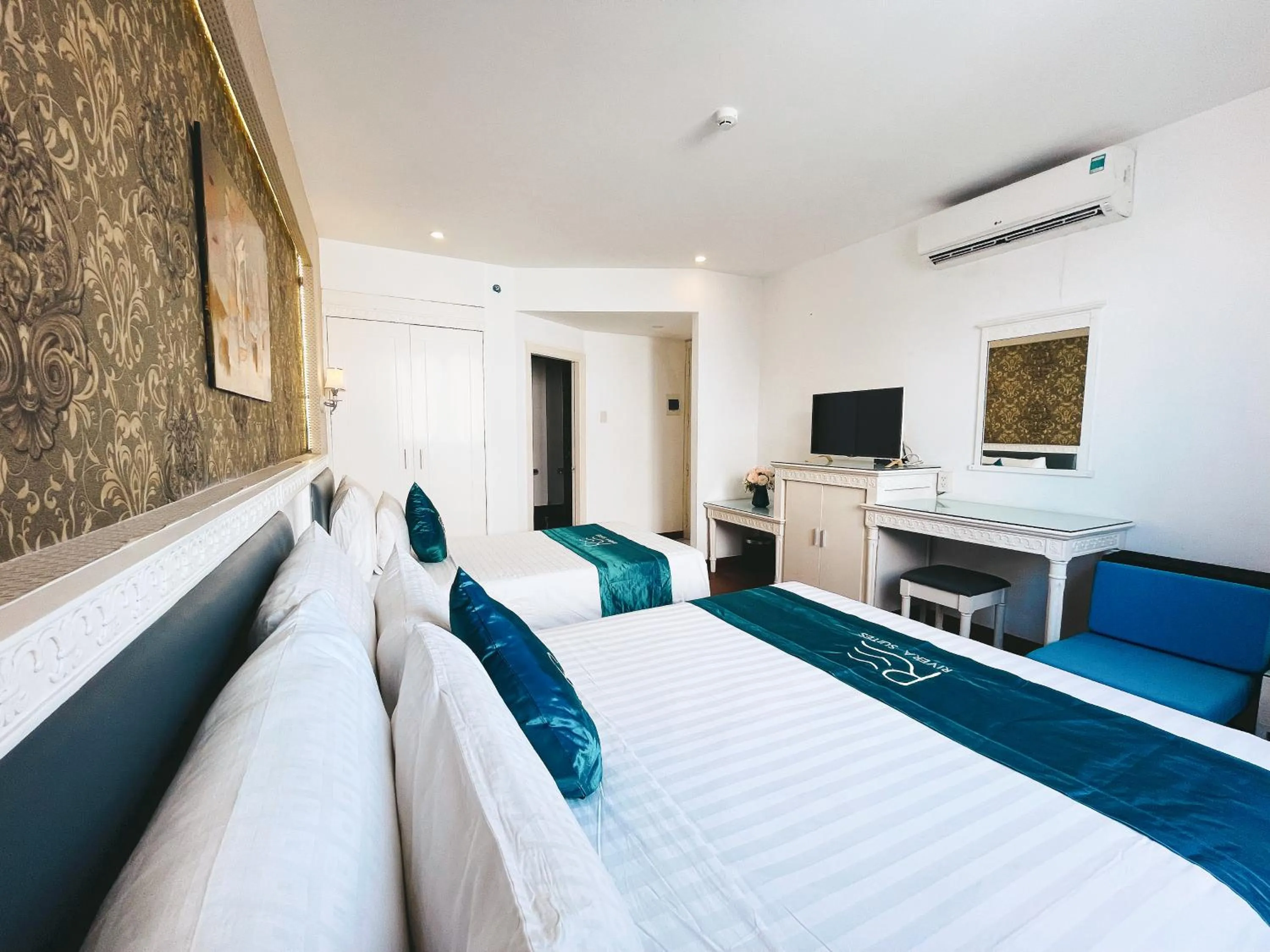 Bed in Rivera Boutique Hotel