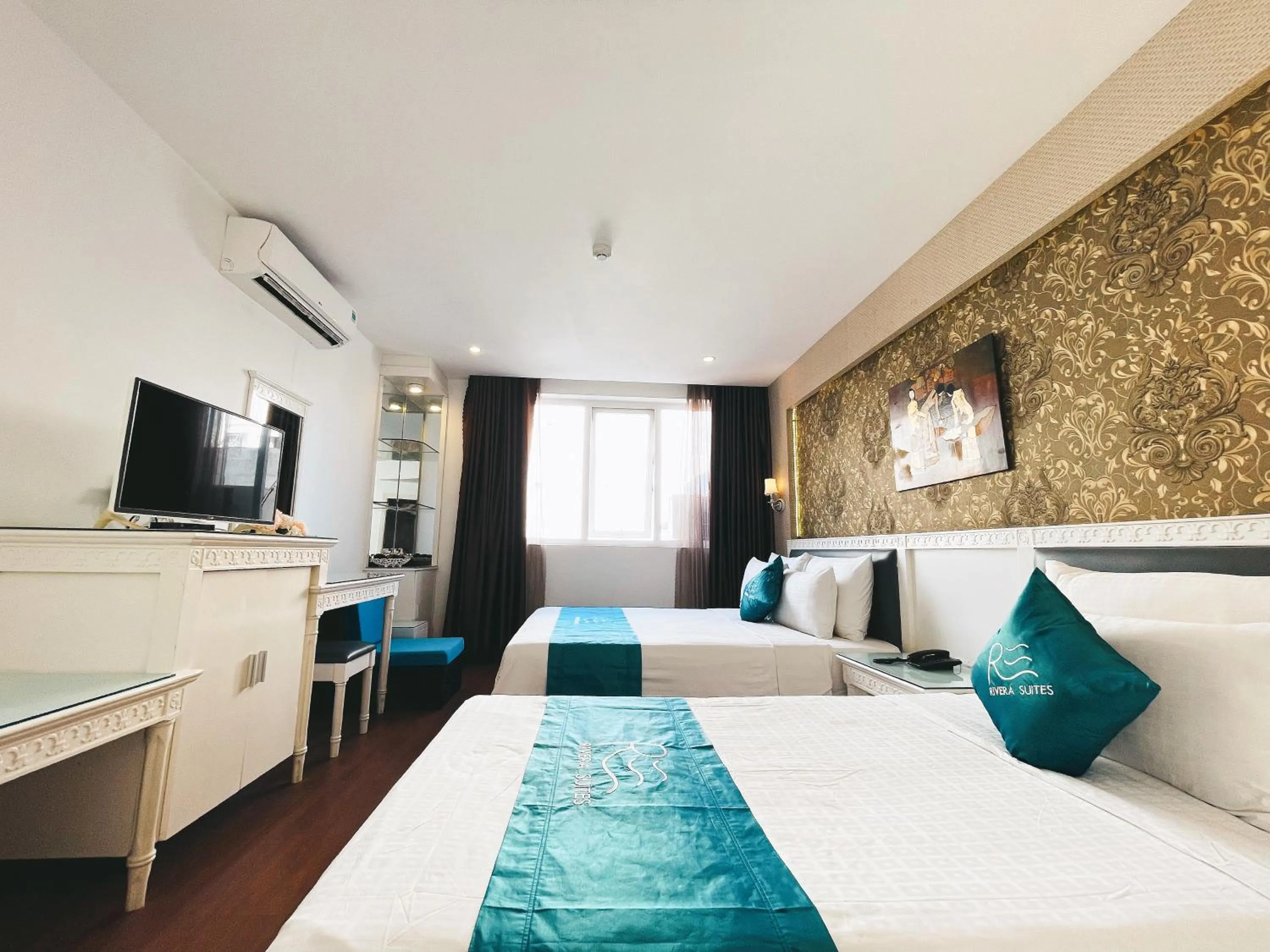 Bed in Rivera Boutique Hotel