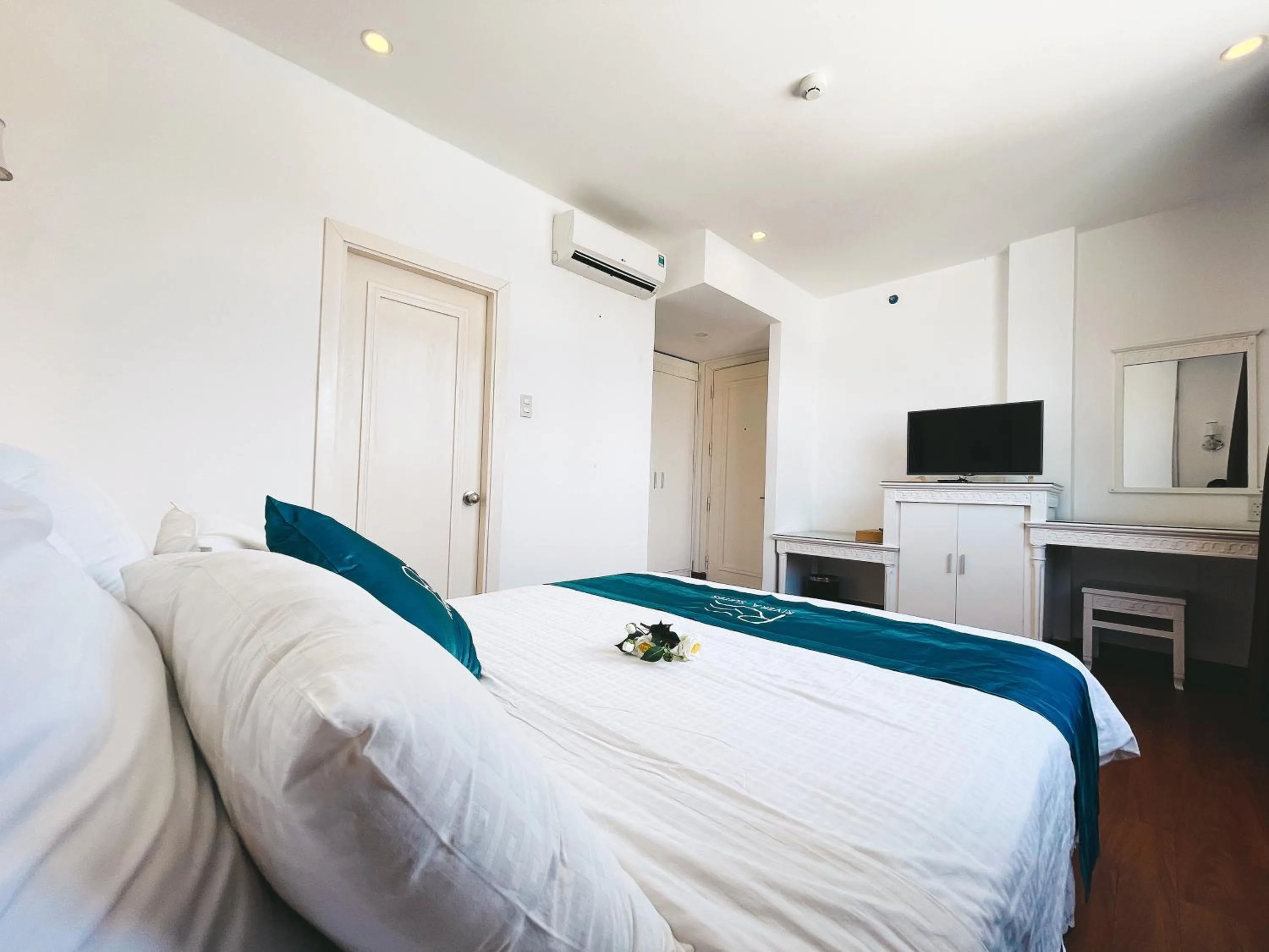 Bed in Rivera Boutique Hotel