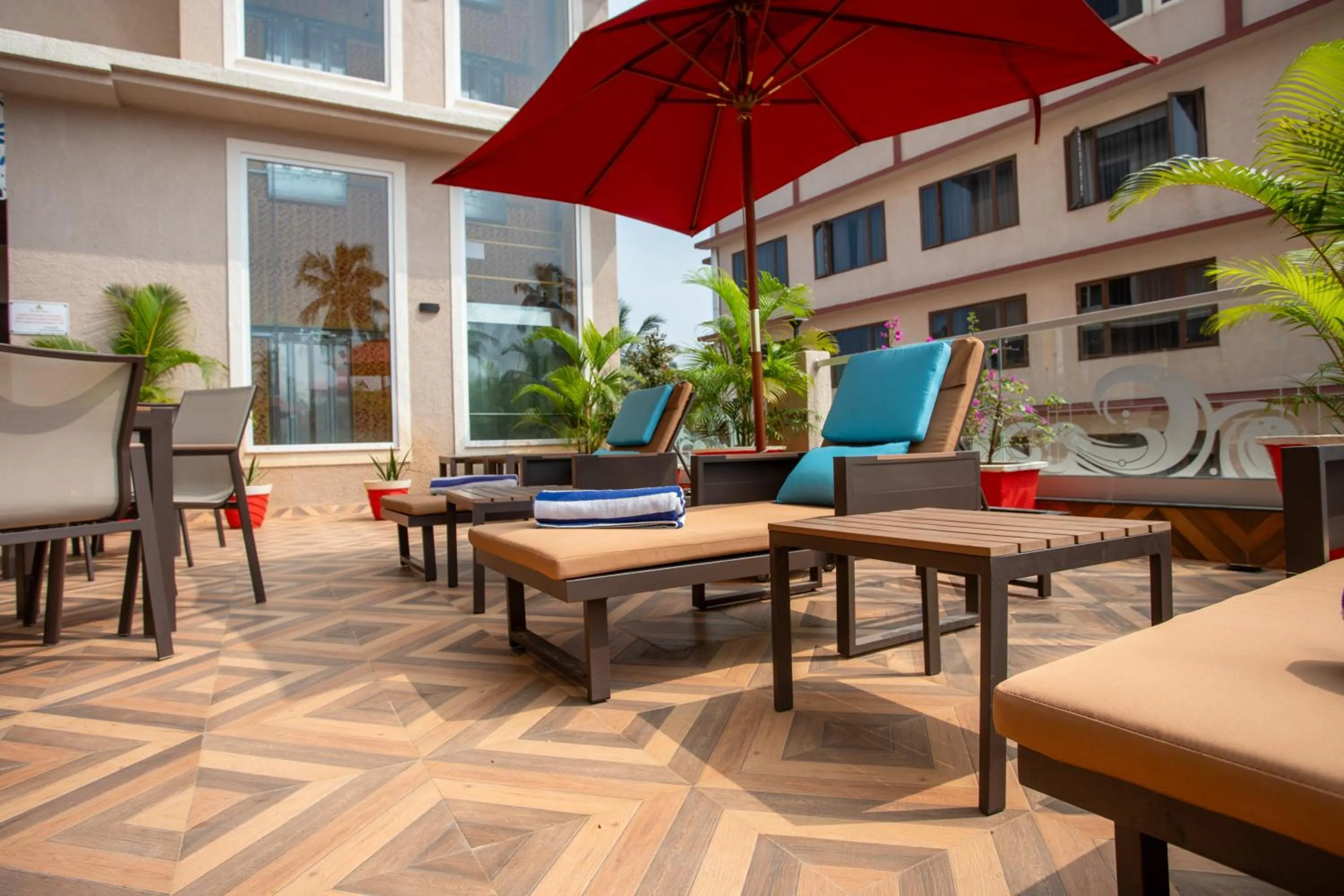 Swimming pool in The Avenue Grand