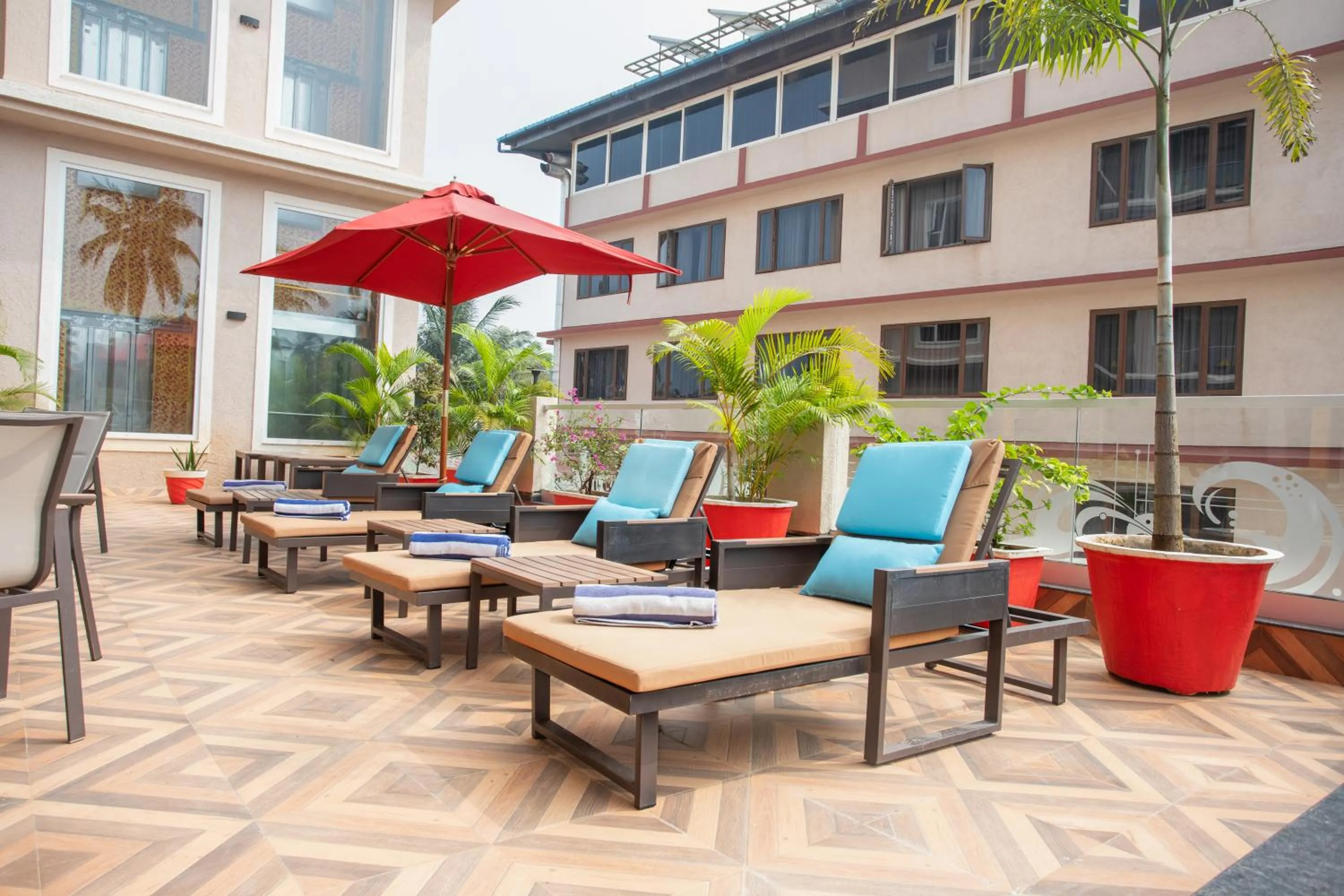 Swimming pool in The Avenue Grand