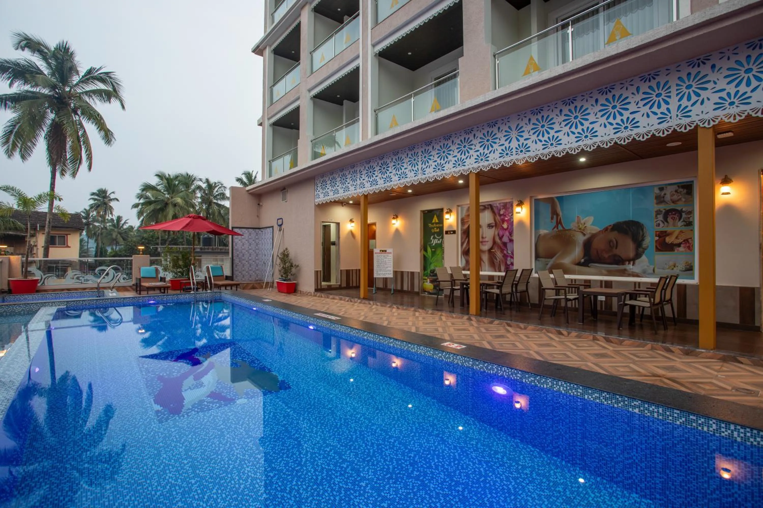 Swimming pool in The Avenue Grand