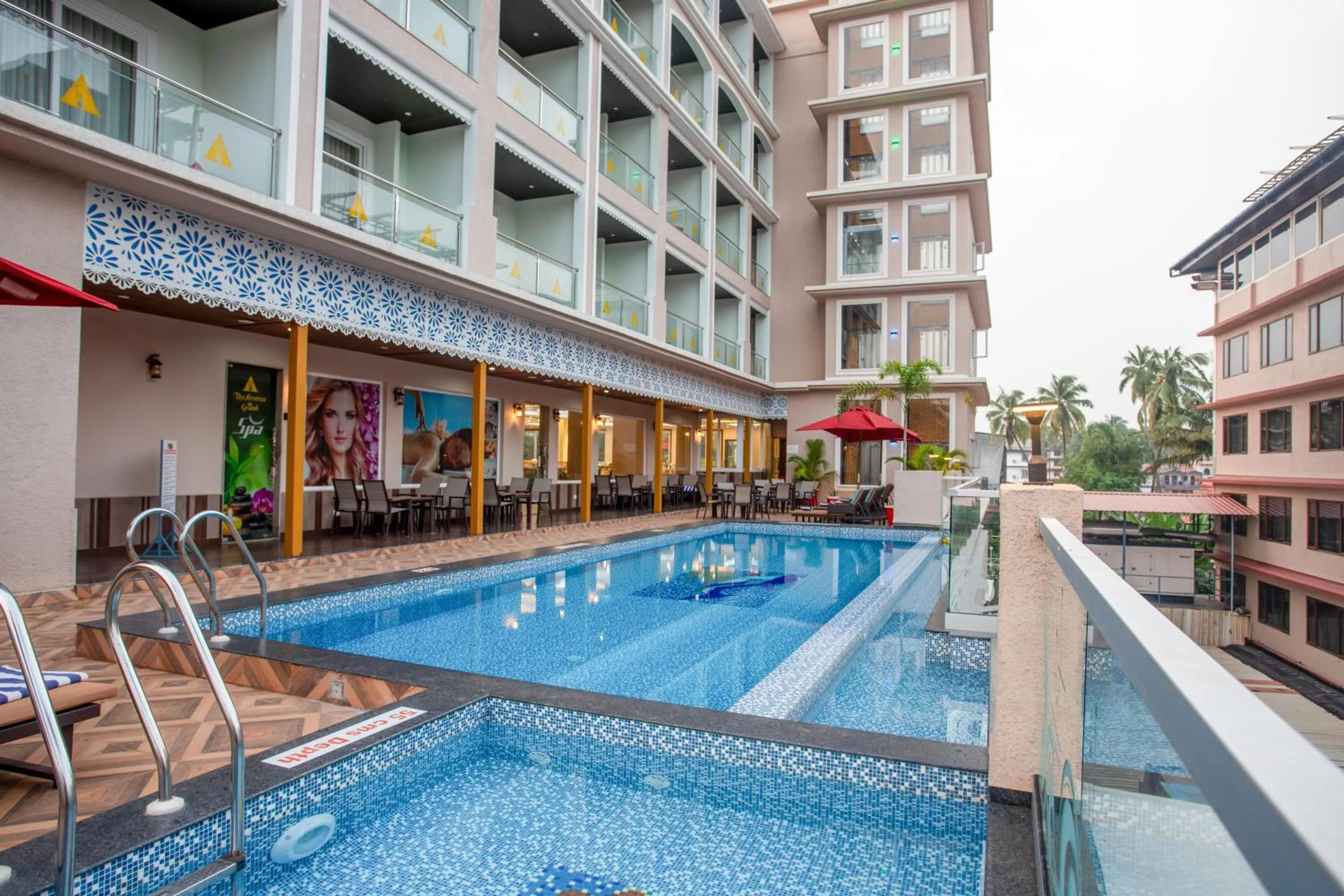 Swimming pool in The Avenue Grand