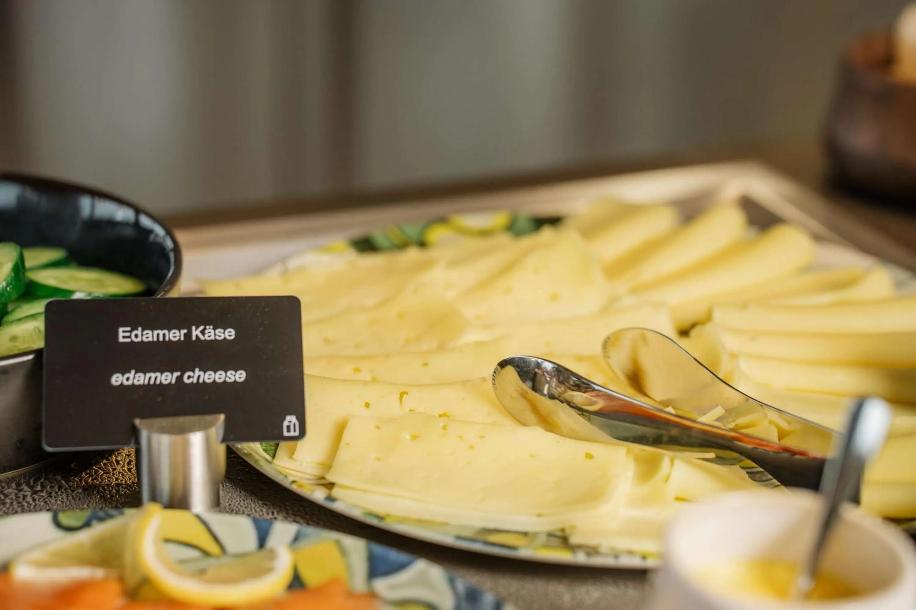 Breakfast in Radisson Blu Hotel at Porsche Design Tower Stuttgart