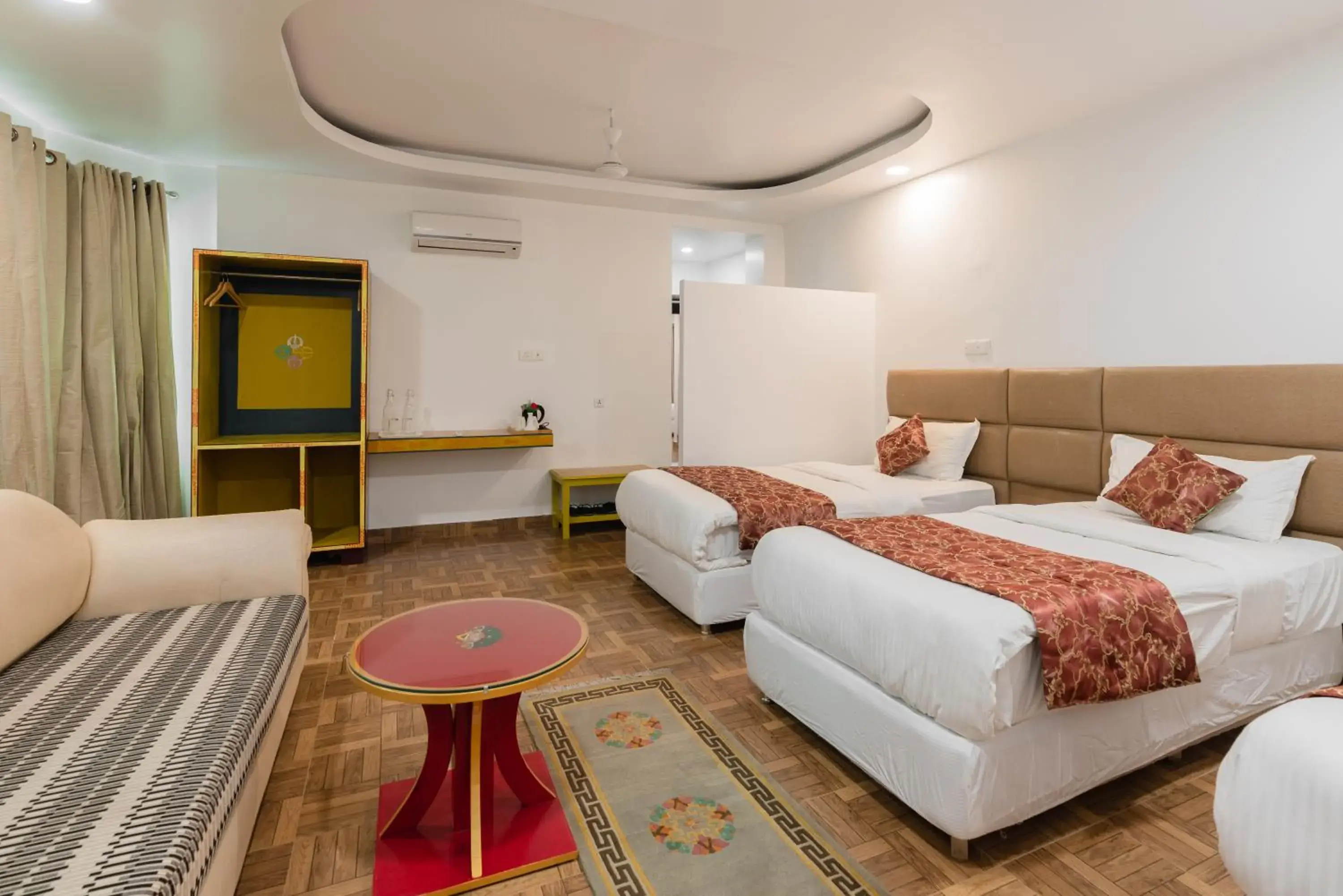 Bed in Hotel Ratnasambhava Bed in Hotel Ratnasambhava