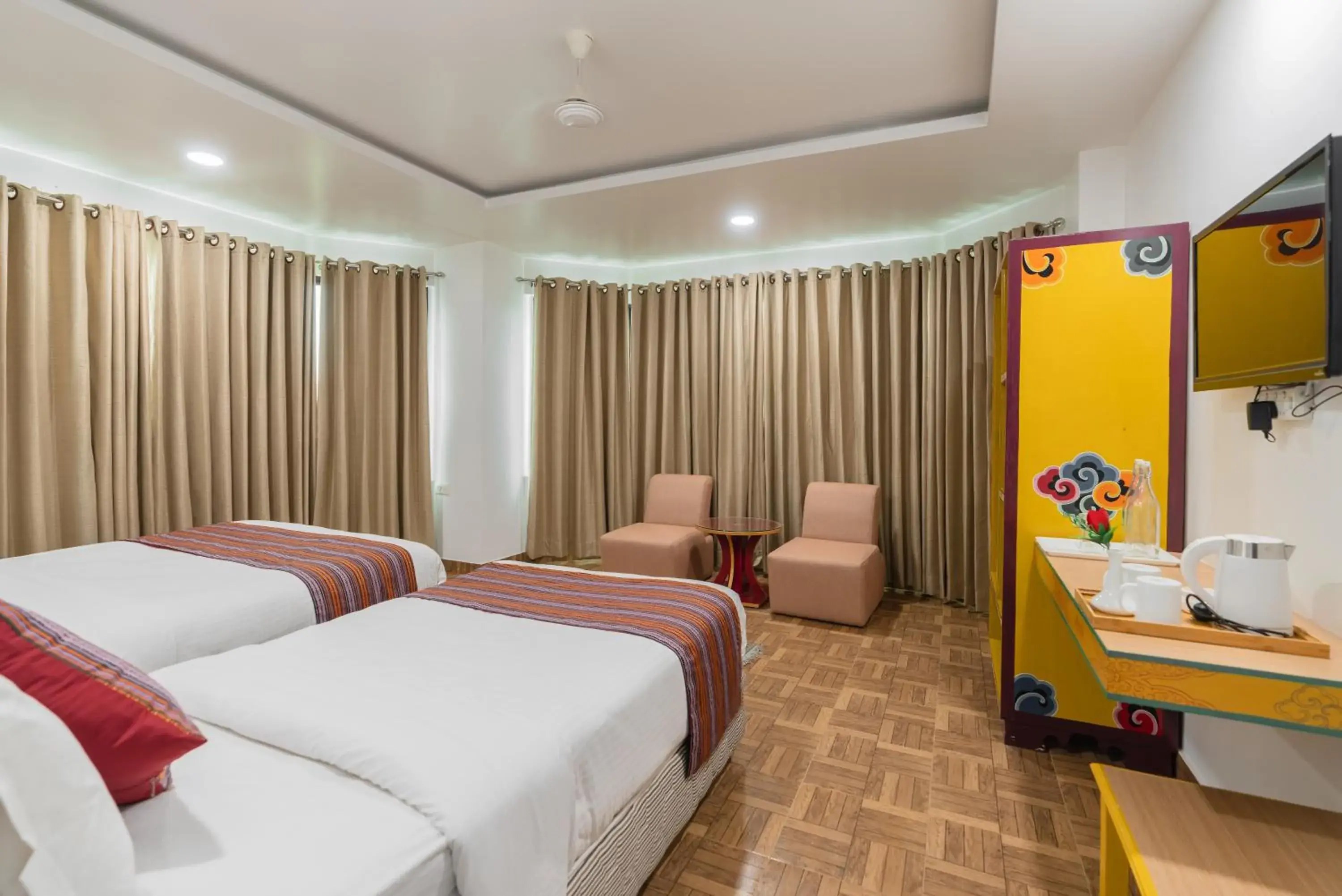 Deluxe Double or Twin Room - single occupancy in Hotel Ratnasambhava Deluxe Double or Twin Room - single occupancy in Hotel Ratnasambhava
