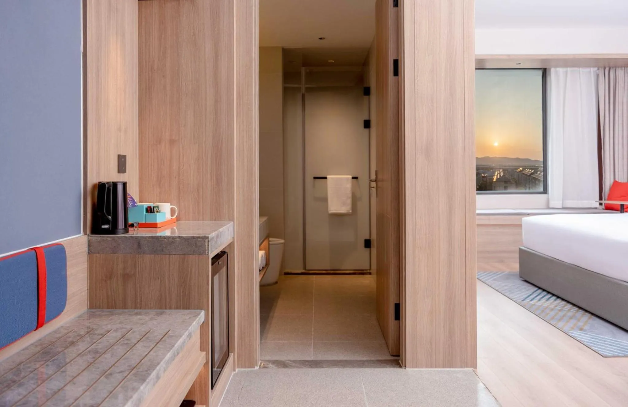 Photo of the whole room, Bed in Holiday Inn Express Suzhou Shihu University Town