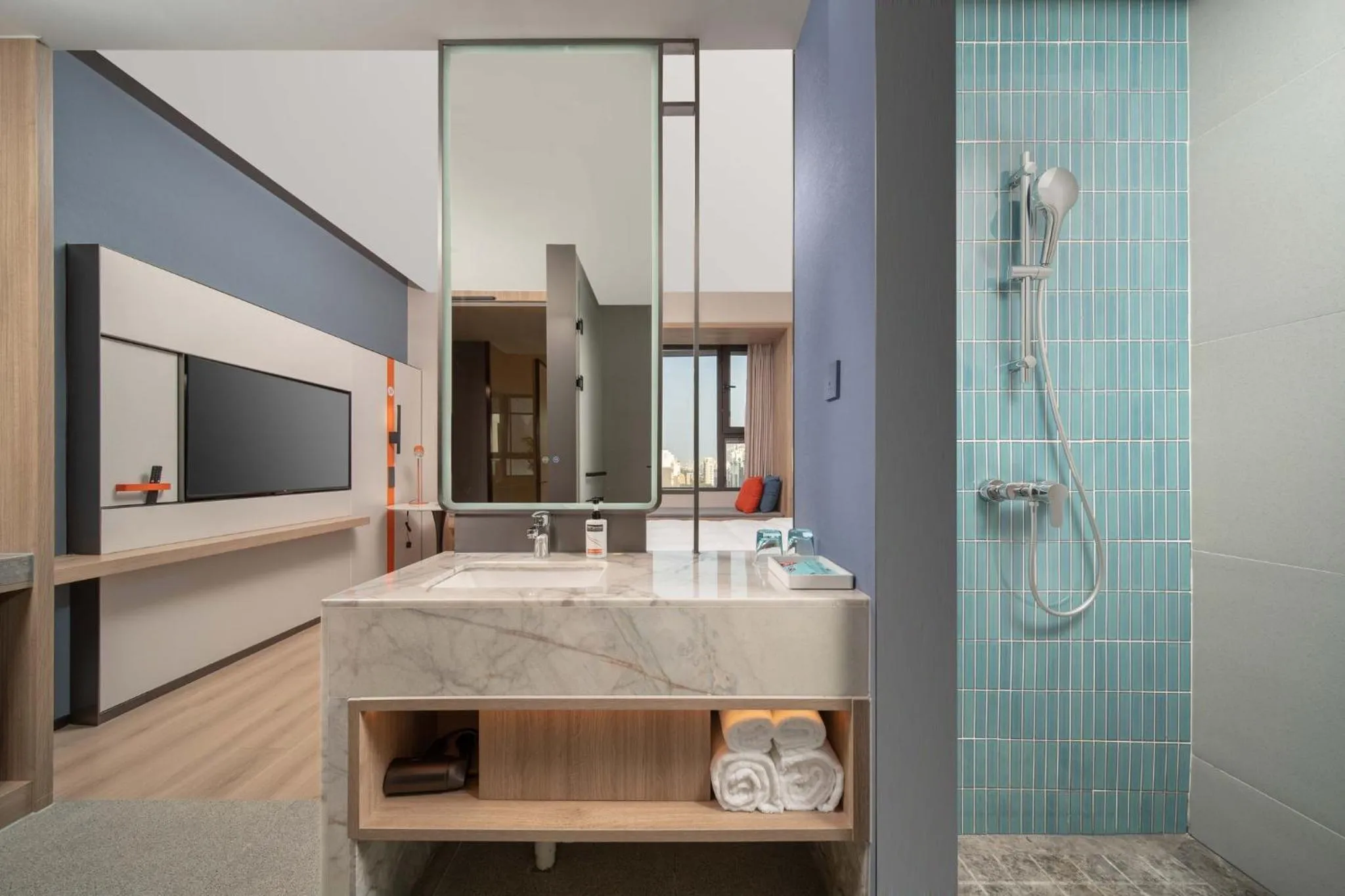 Photo of the whole room in Holiday Inn Express Suzhou Shihu University Town