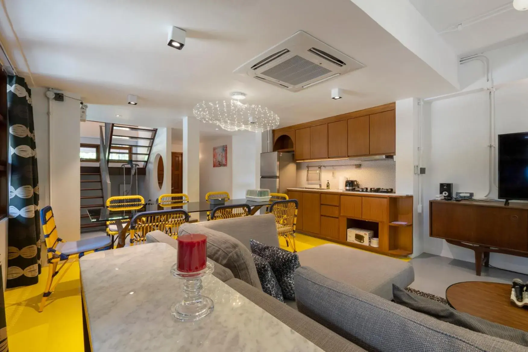 Living room in Phrip Phri Luxury Pool Villas Living room in Phrip Phri Luxury Pool Villas