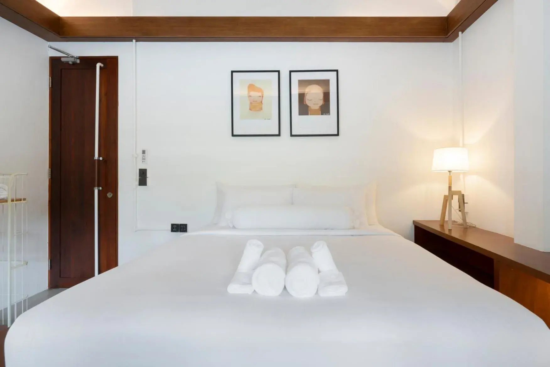 Bed in Phrip Phri Luxury Pool Villas Bed in Phrip Phri Luxury Pool Villas