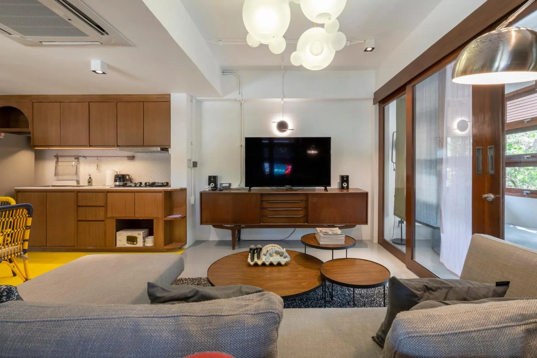 Seating area in Phrip Phri Luxury Pool Villas