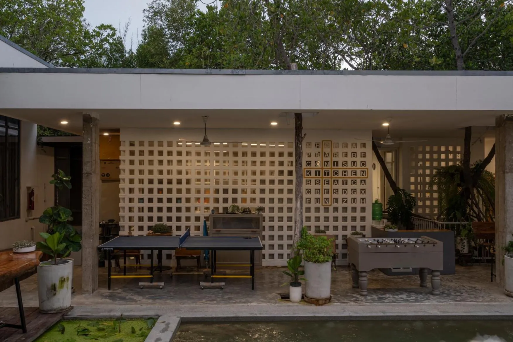 Garden view in Phrip Phri Luxury Pool Villas