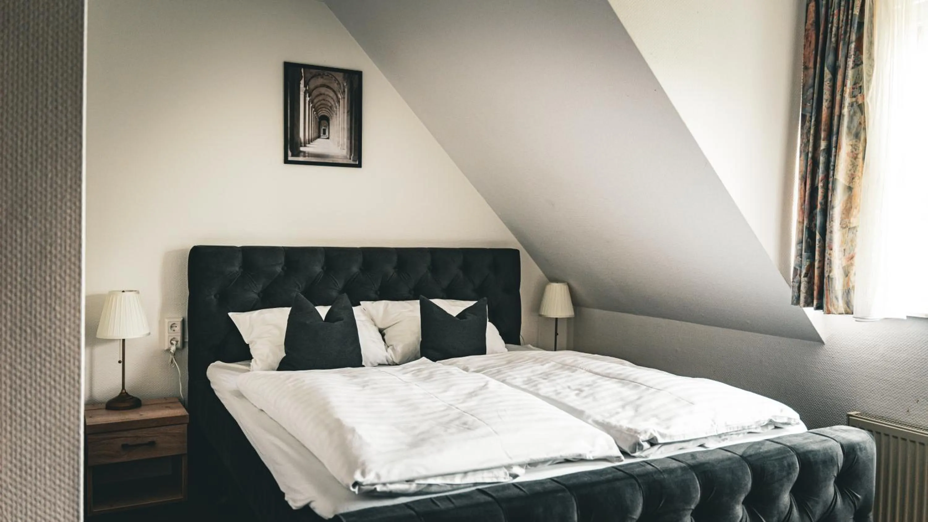 Bed in Hotel National