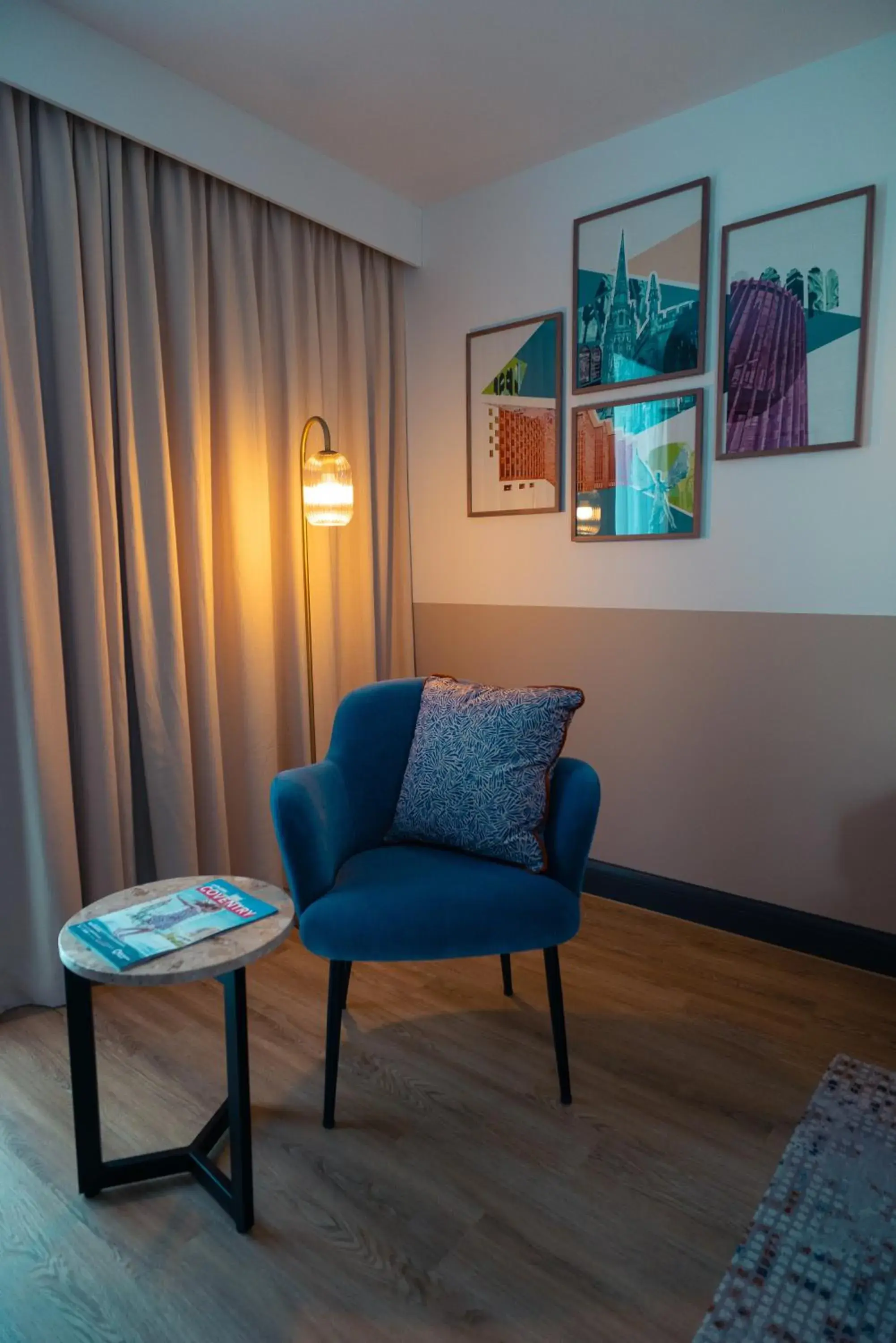 Bedroom, Seating Area in Hotel Indigo Coventry