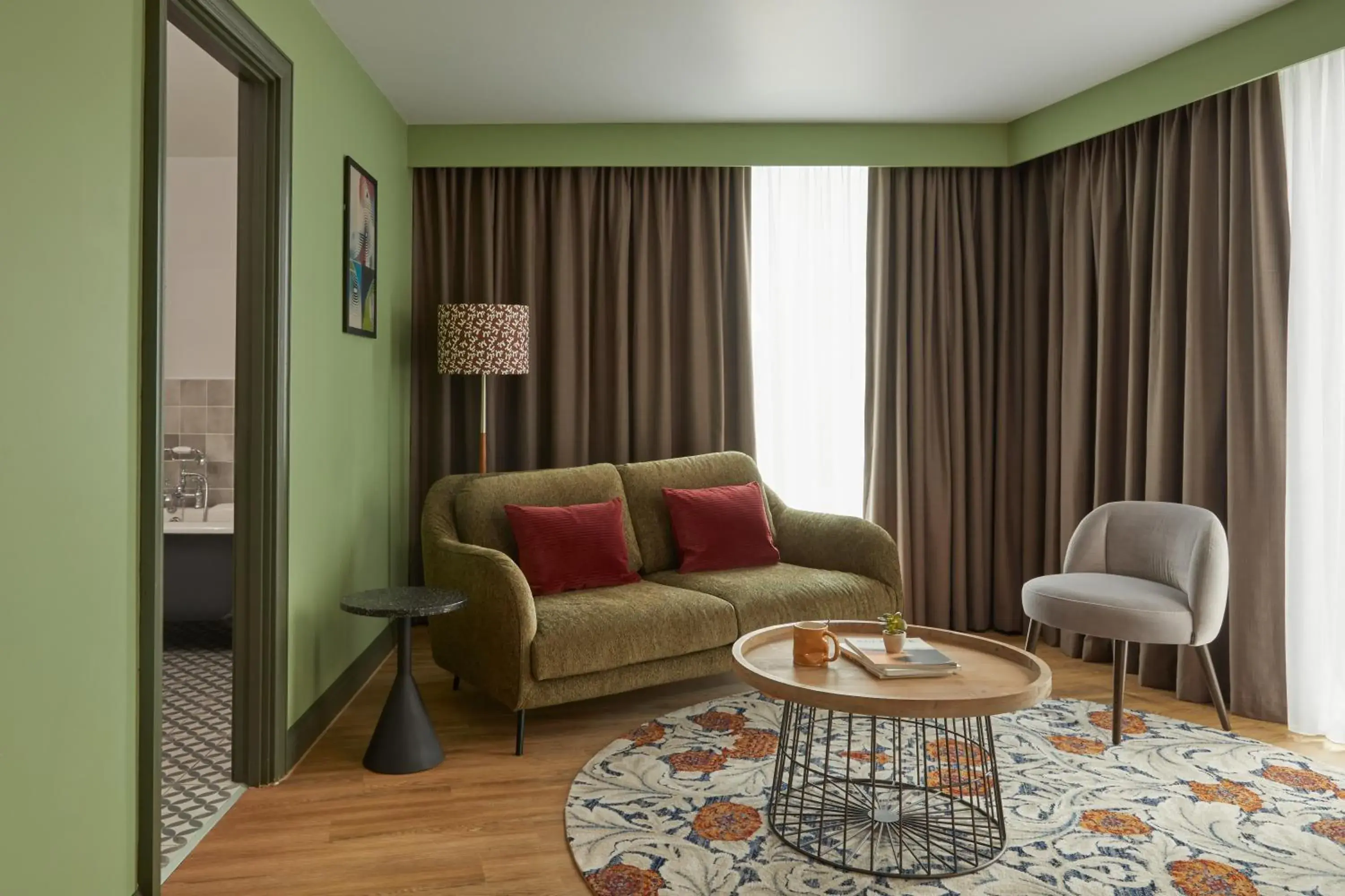 Bedroom, Seating Area in Hotel Indigo Coventry