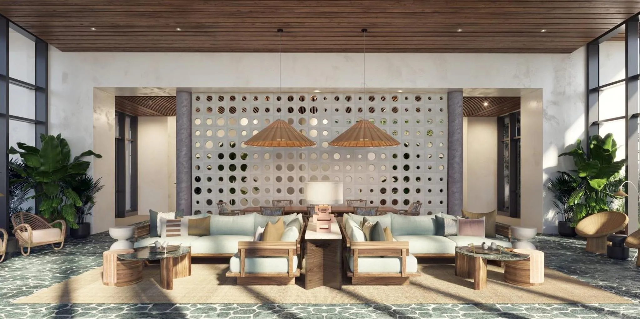 Property building in Hotel Indigo Grand Cayman by IHG
