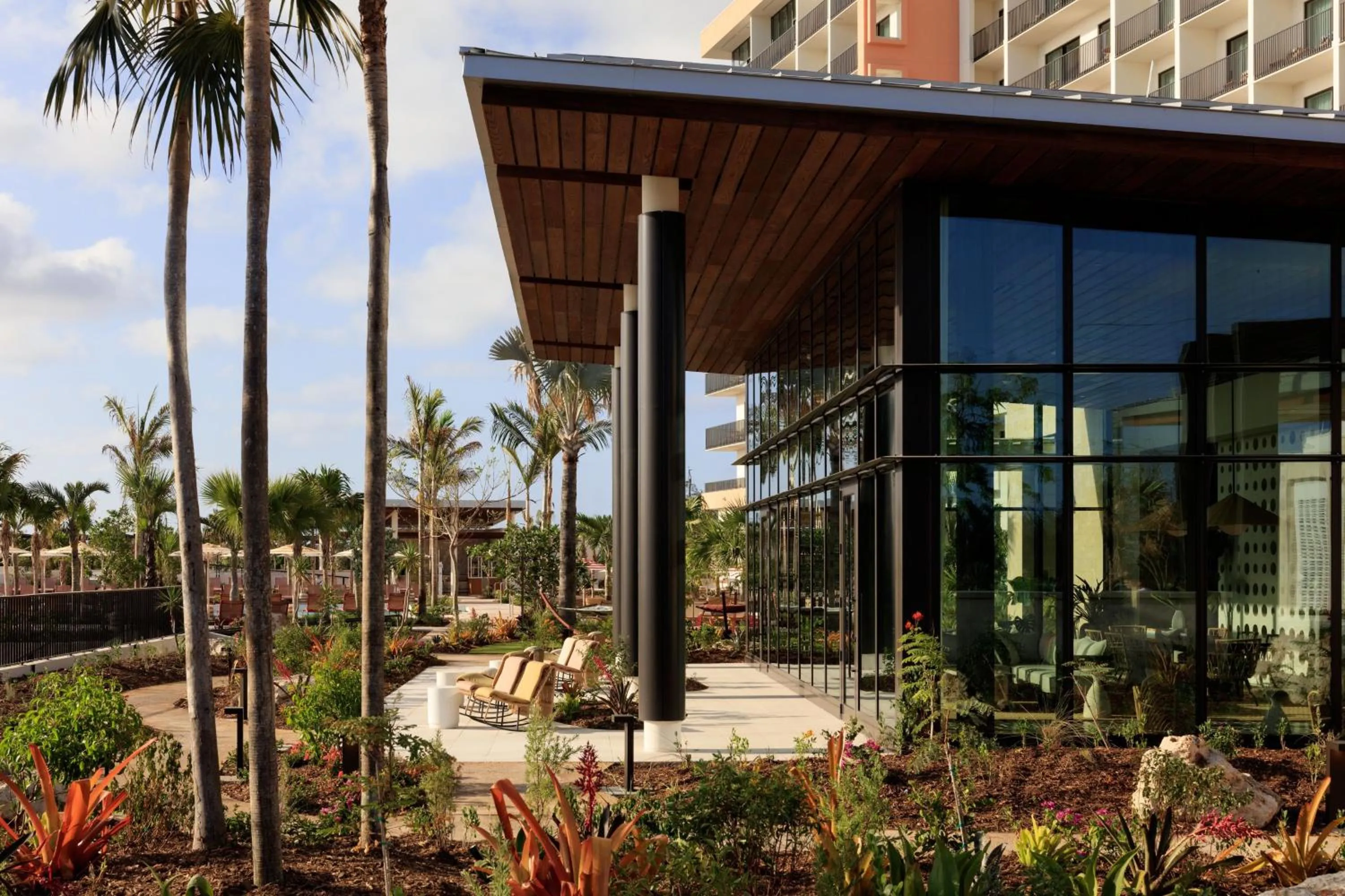 Property building in Hotel Indigo Grand Cayman by IHG