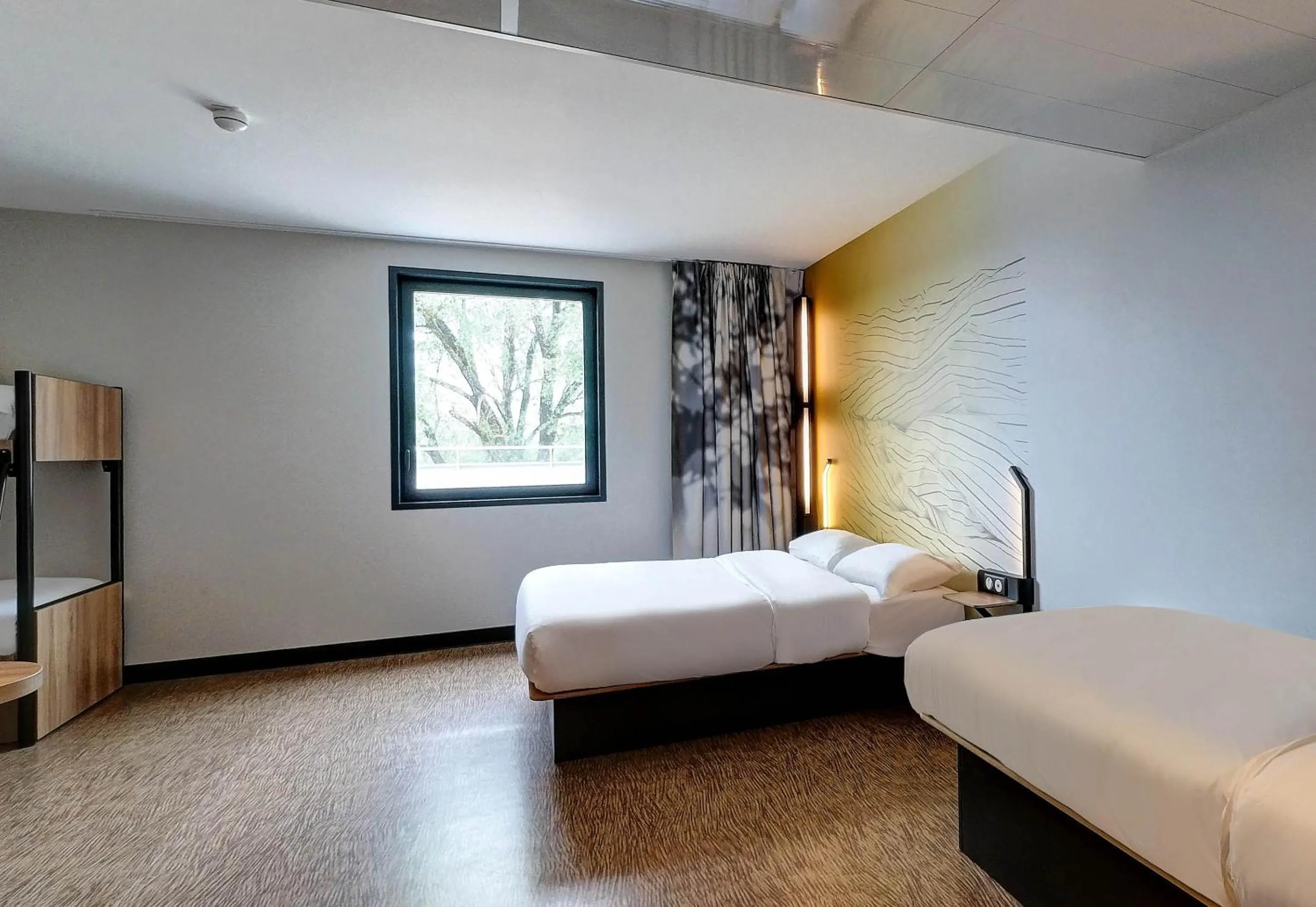 Bedroom, Bed in B&B HOTEL Besançon Valentin